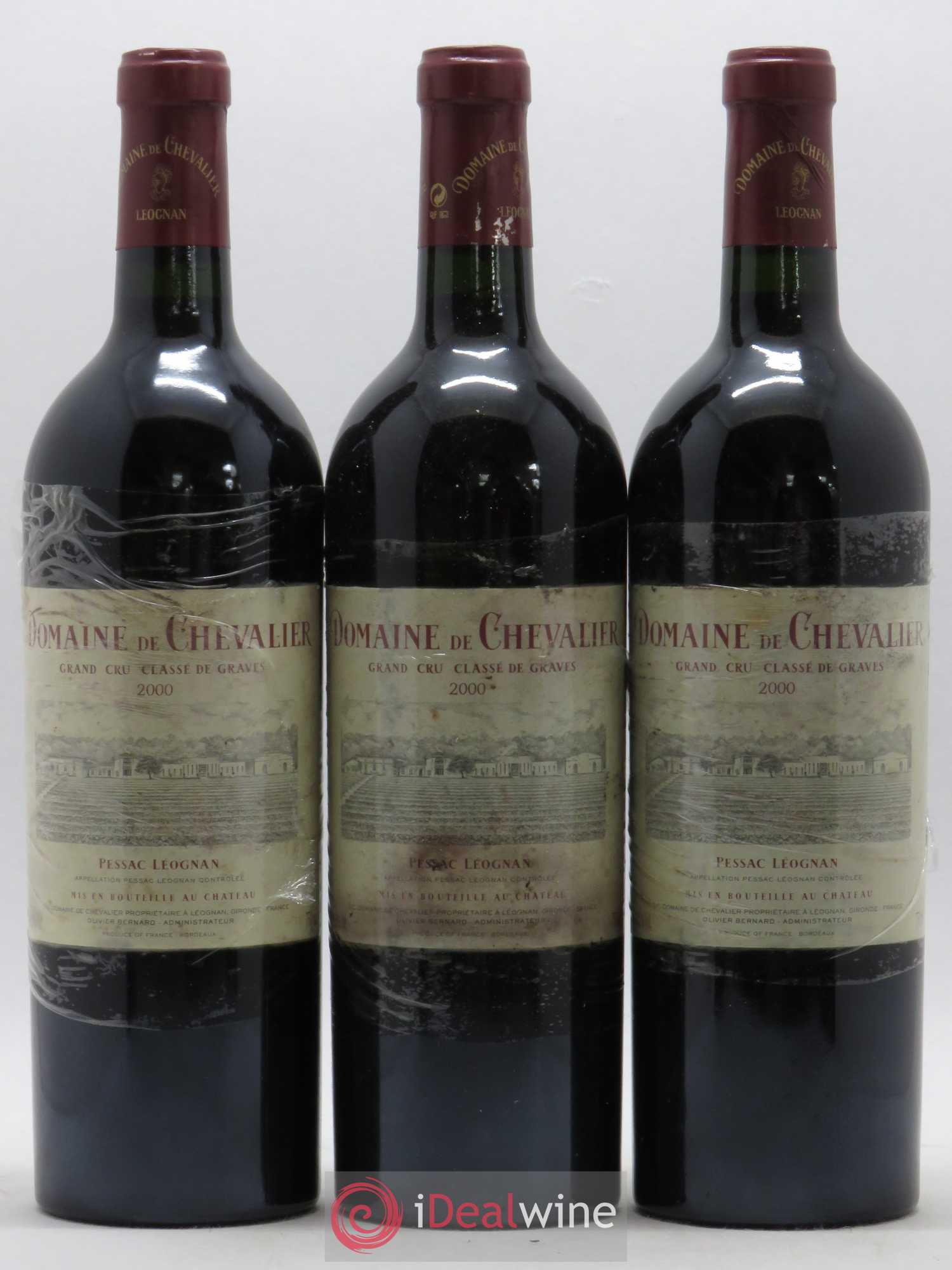 Domaine de Chevalier Cru Classé de Graves 2000 - Lot de 12 bouteilles - 2