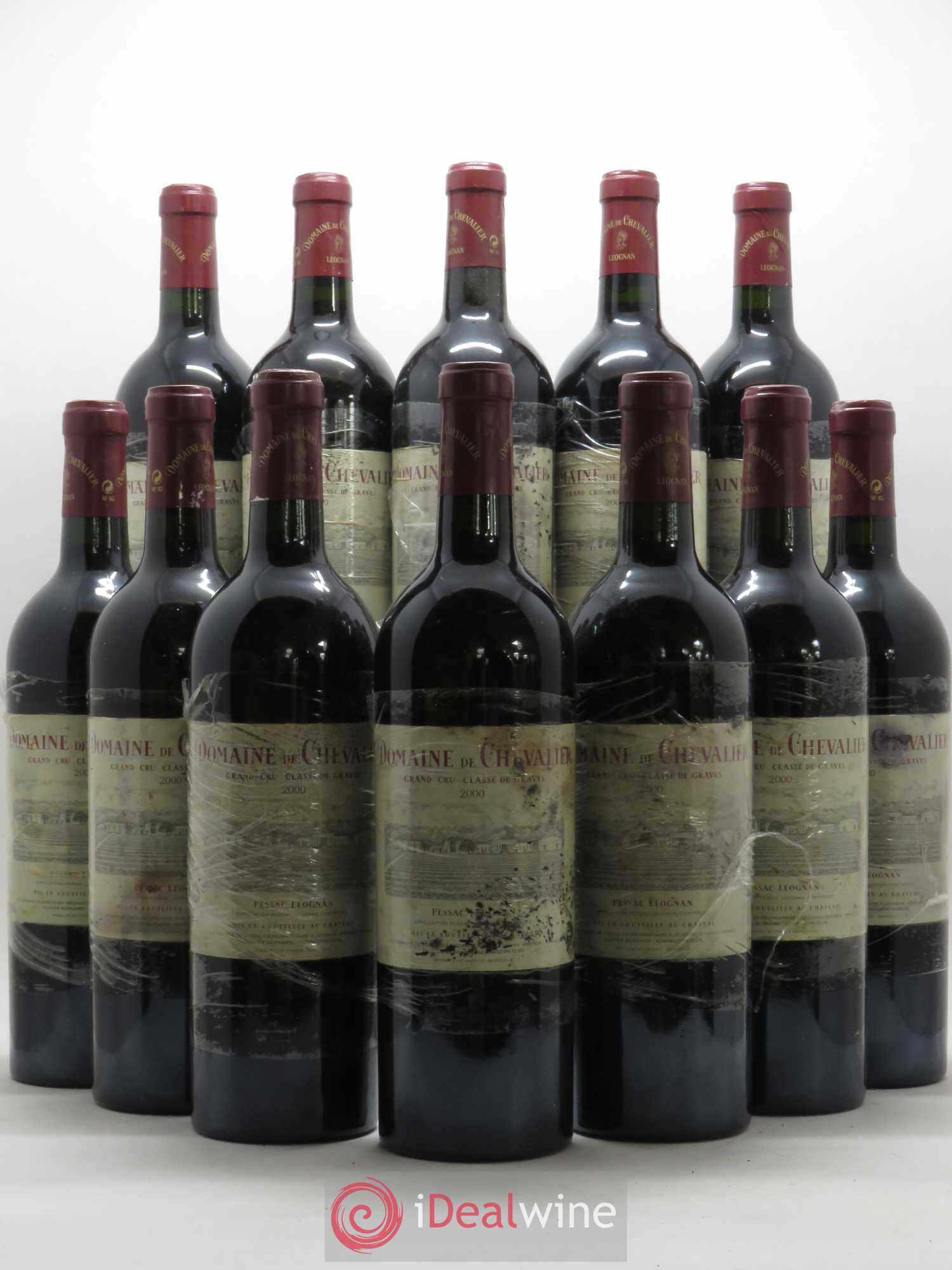 Domaine de Chevalier Cru Classé de Graves 2000 - Lot de 12 bouteilles - 0