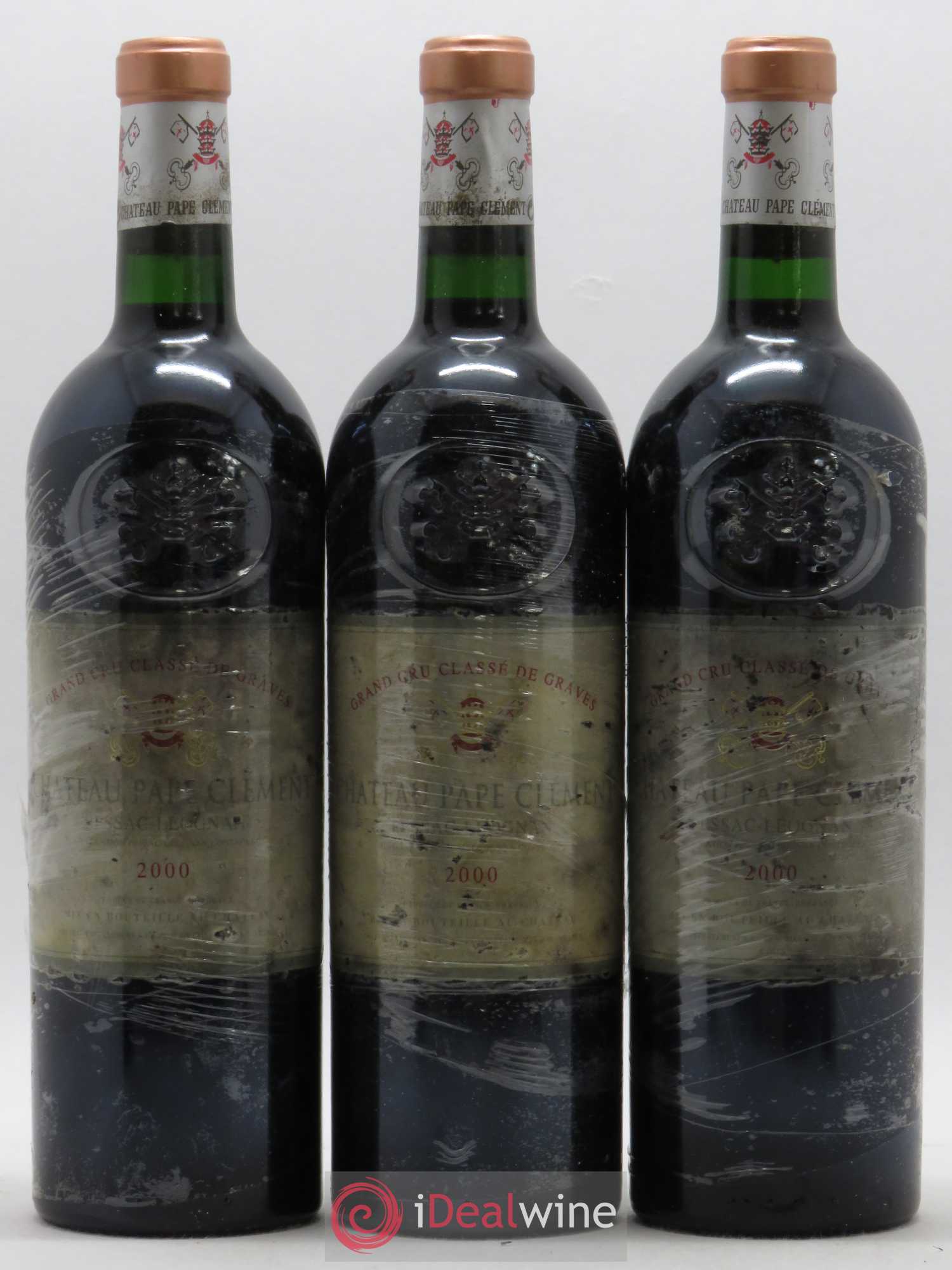 Château Pape Clément Cru Classé de Graves 2000 - Lot de 12 bouteilles - 1