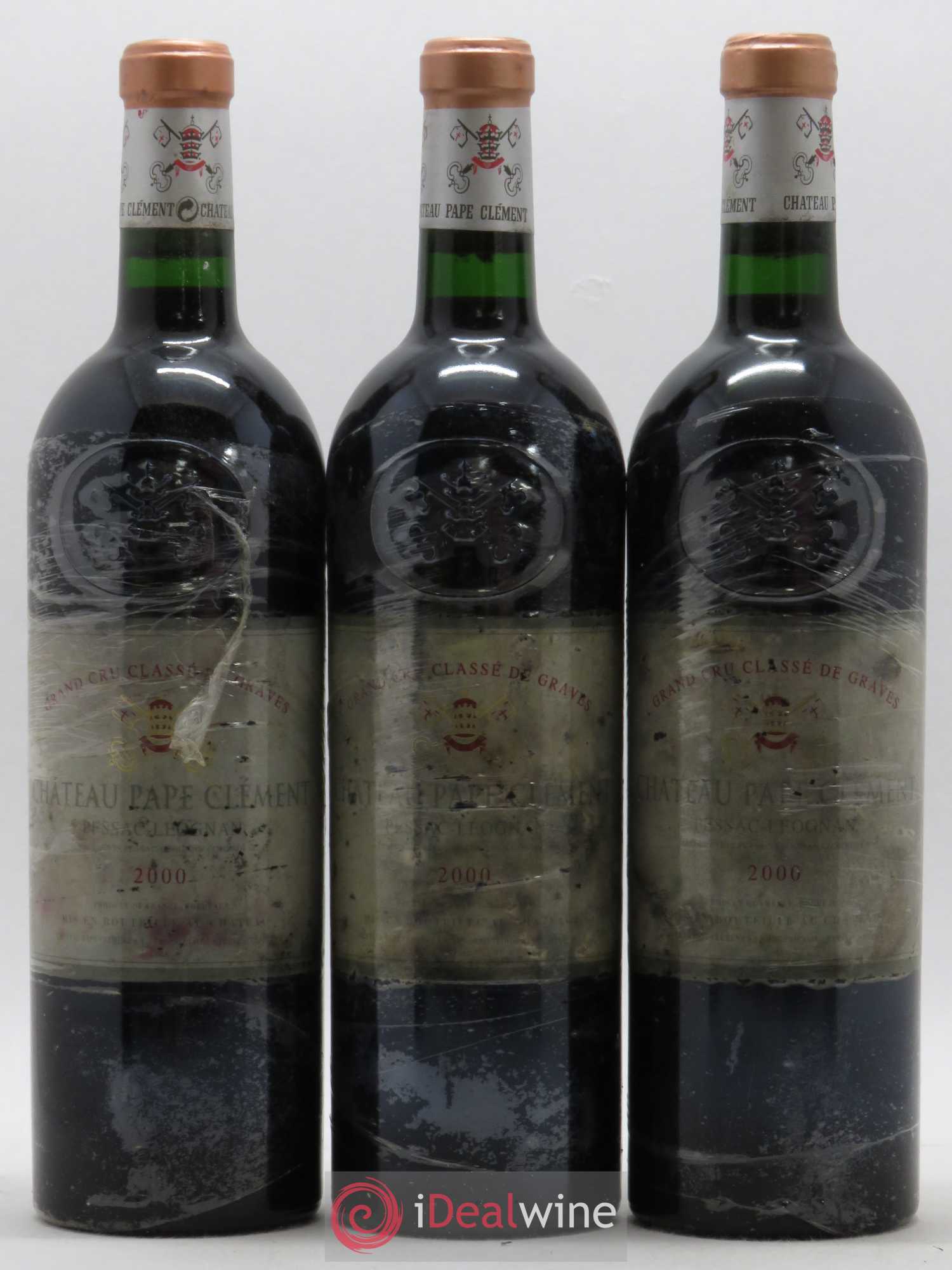 Château Pape Clément Cru Classé de Graves 2000 - Lot de 12 bouteilles - 2