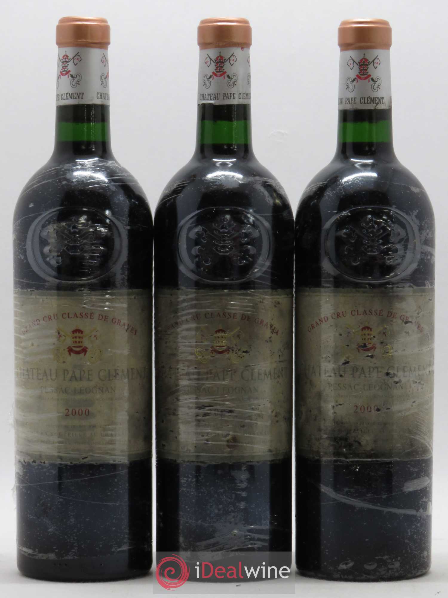 Château Pape Clément Cru Classé de Graves 2000 - Lot de 12 bouteilles - 3