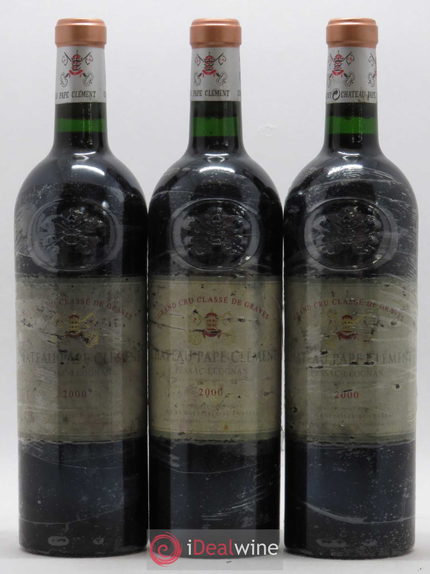 Château Pape Clément Cru Classé de Graves 2000 - Lot de 12 bouteilles - 4