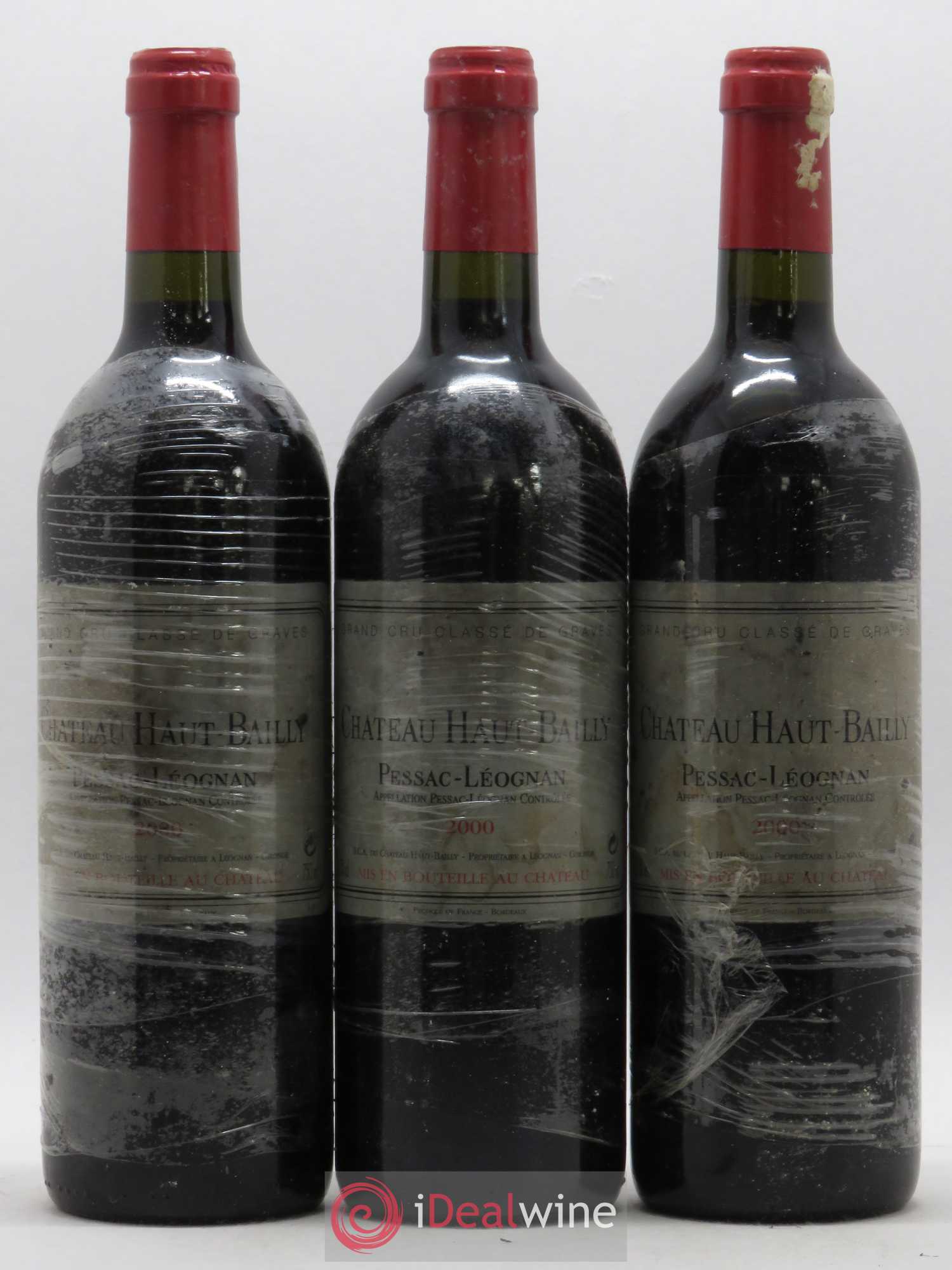Château Haut-Bailly Cru Classé de Graves 2000 - Lot de 6 bouteilles - 1