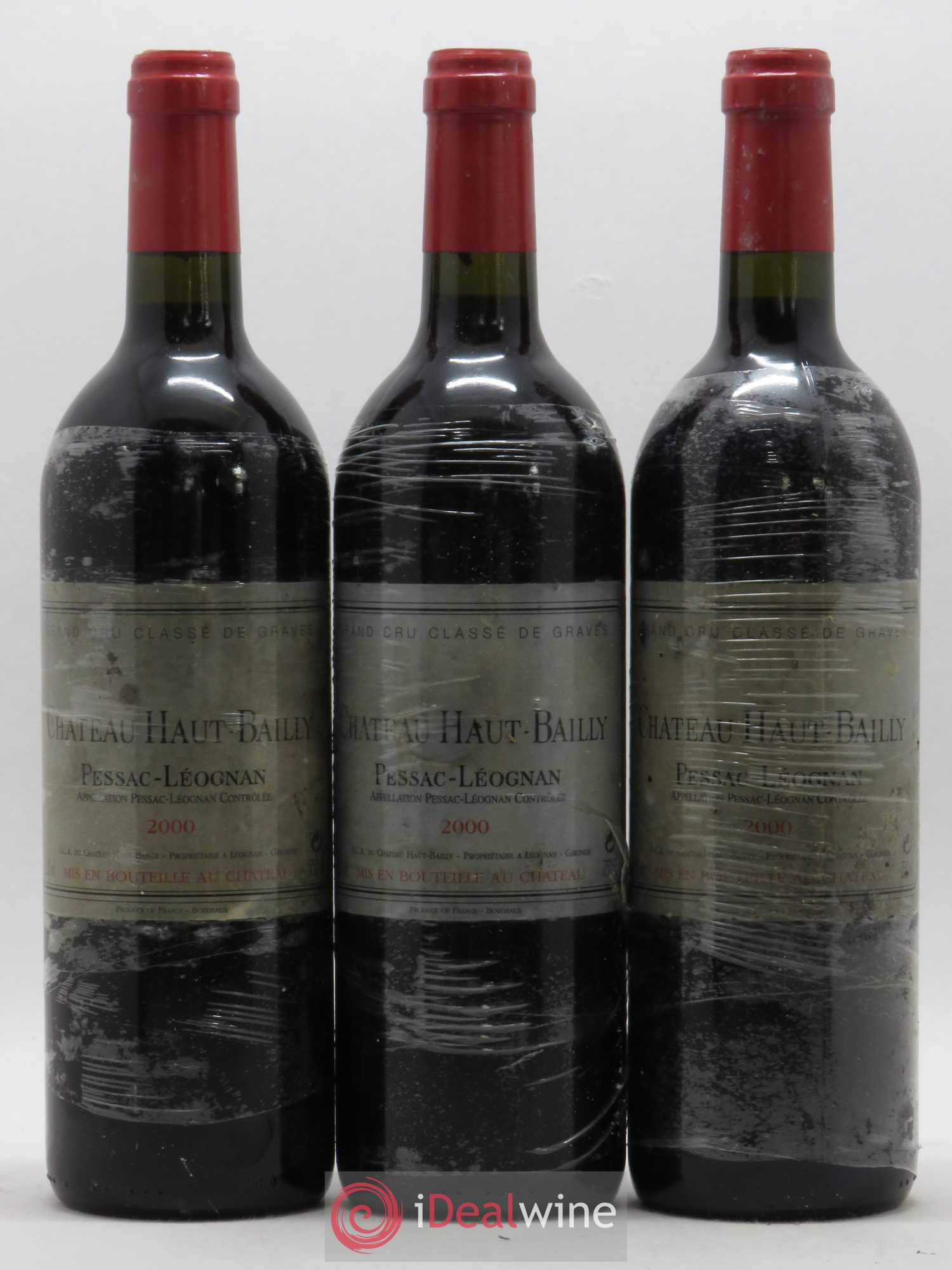 Château Haut-Bailly Cru Classé de Graves 2000 - Lot de 6 bouteilles - 2