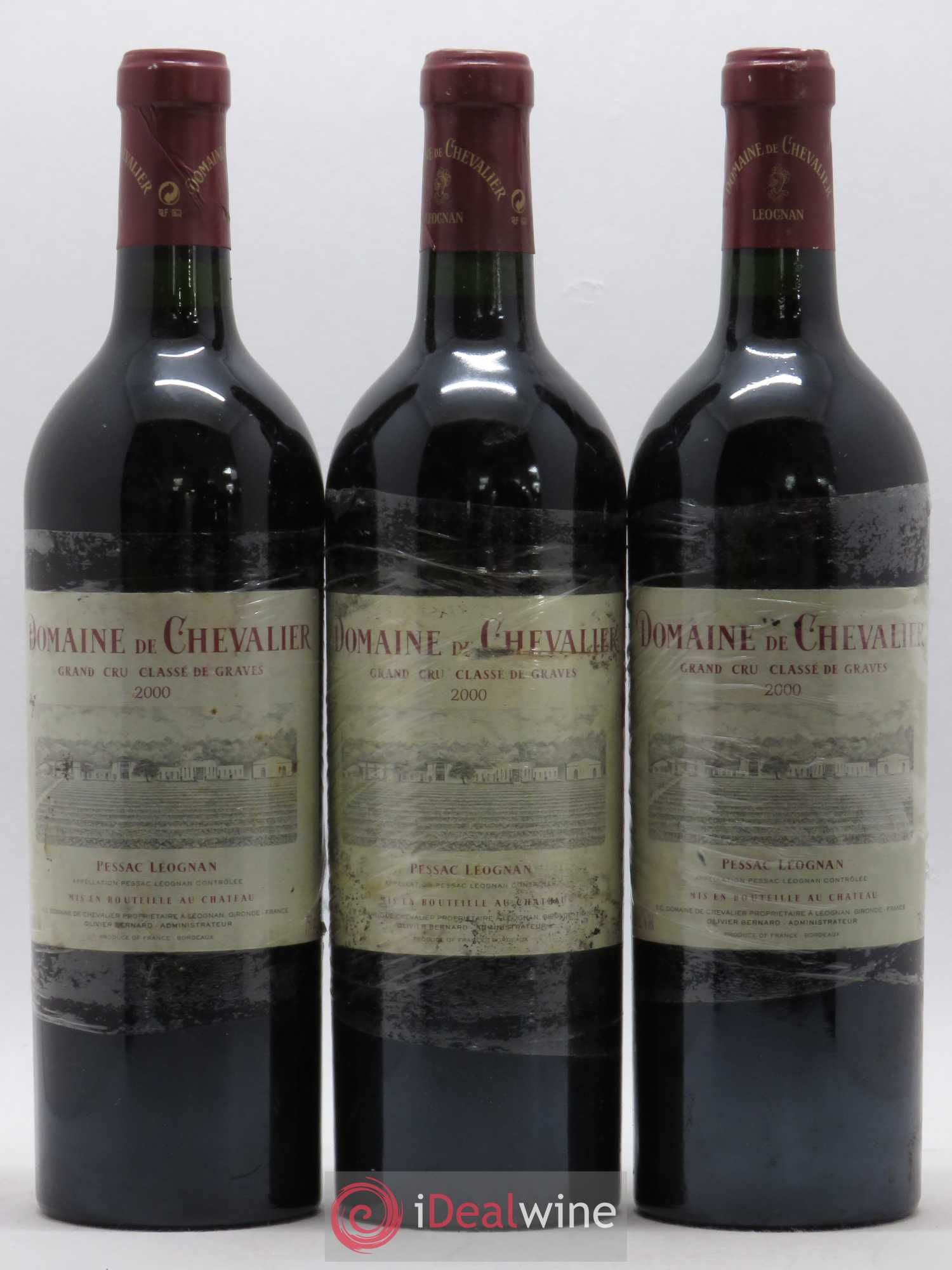 Domaine de Chevalier Cru Classé de Graves 2000 - Lot de 6 bouteilles - 1