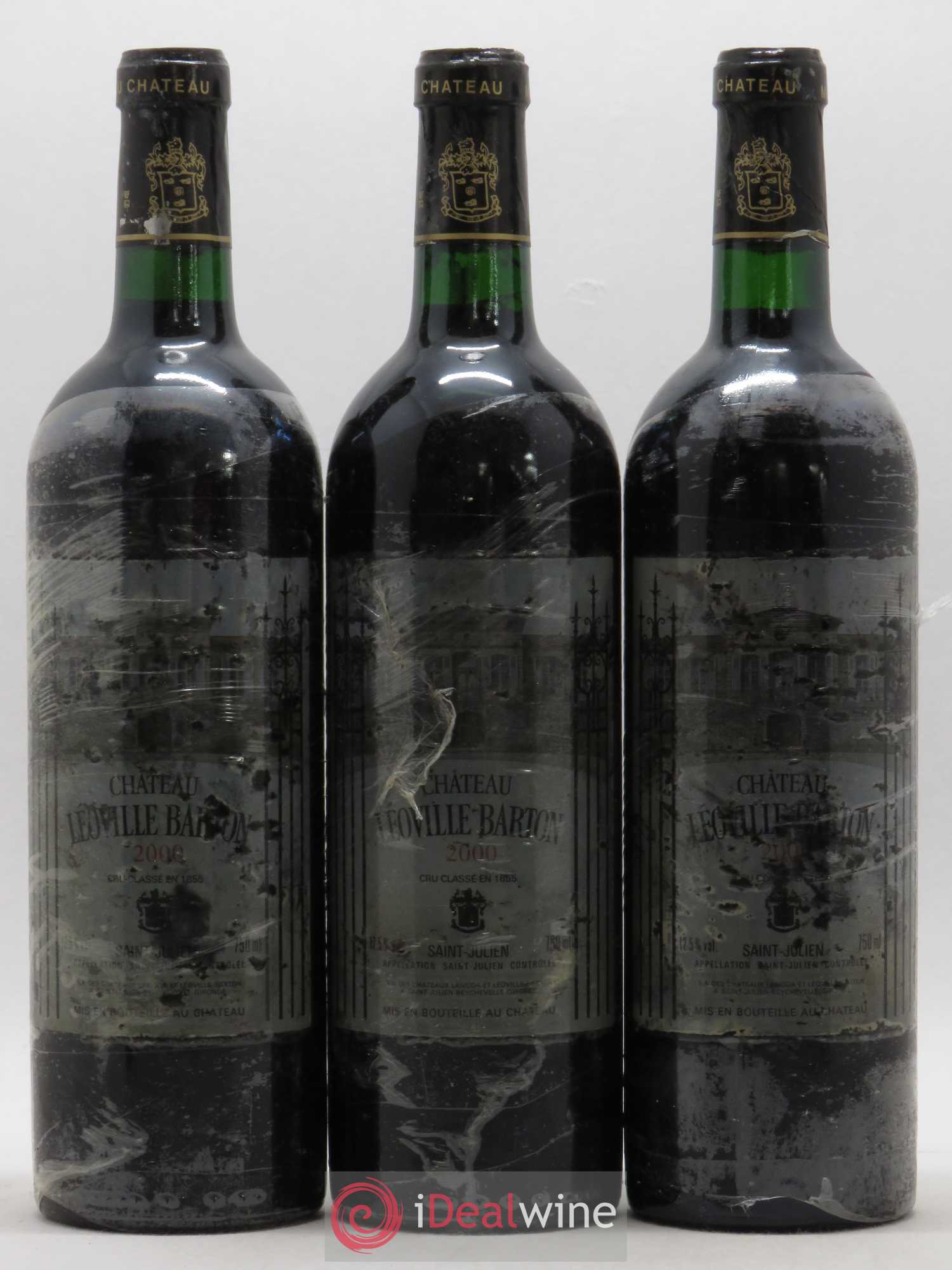 Château Léoville Barton 2ème Grand Cru Classé 2000 - Lot de 6 bouteilles - 1