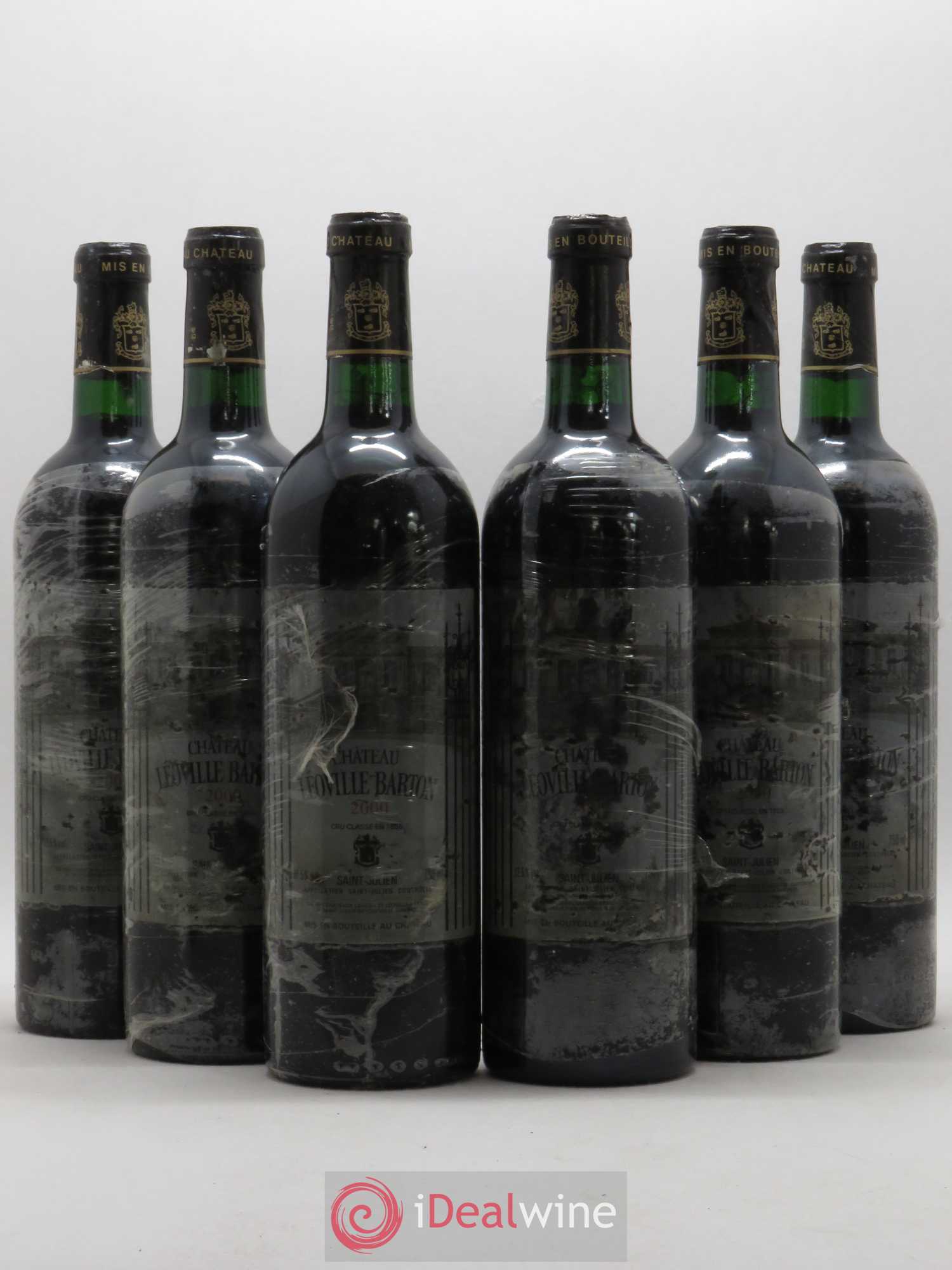 Château Léoville Barton 2ème Grand Cru Classé 2000 - Lot de 6 bouteilles - 0