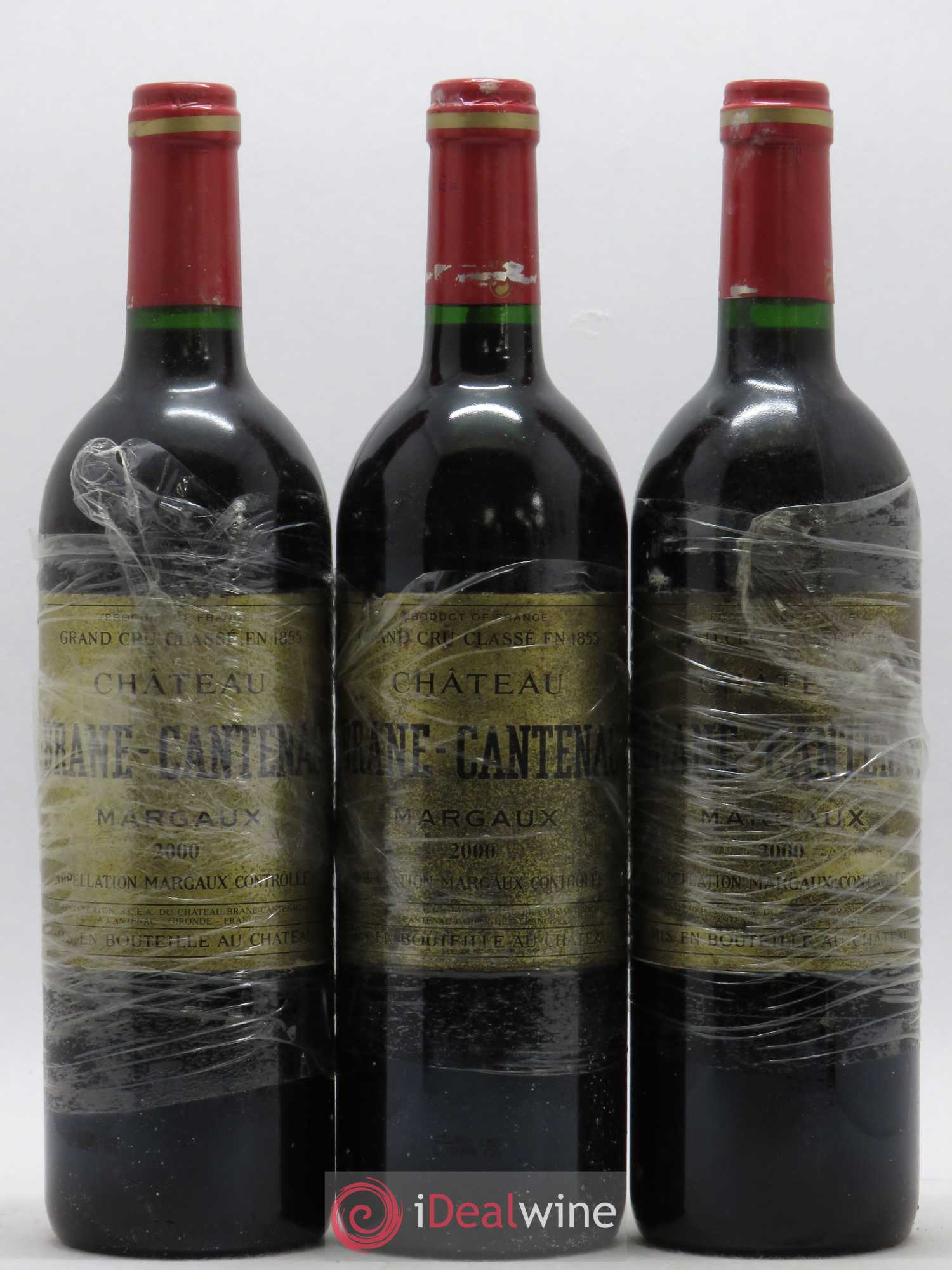 Château Brane Cantenac 2ème Grand Cru Classé 2000 - Lot de 12 bouteilles - 3