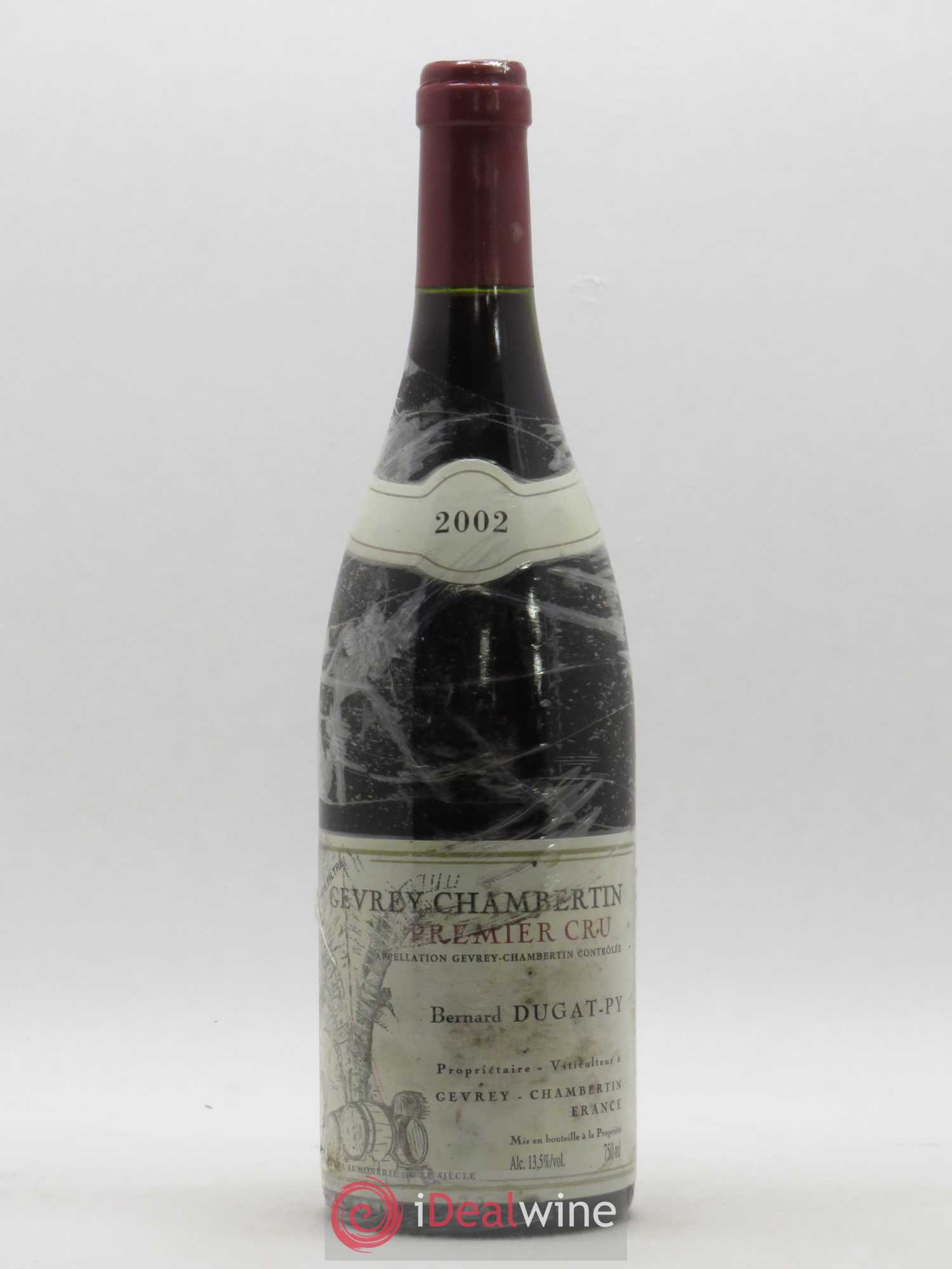 Gevrey-Chambertin 1er Cru Dugat-Py 2002 - Lot de 1 bouteille - 0