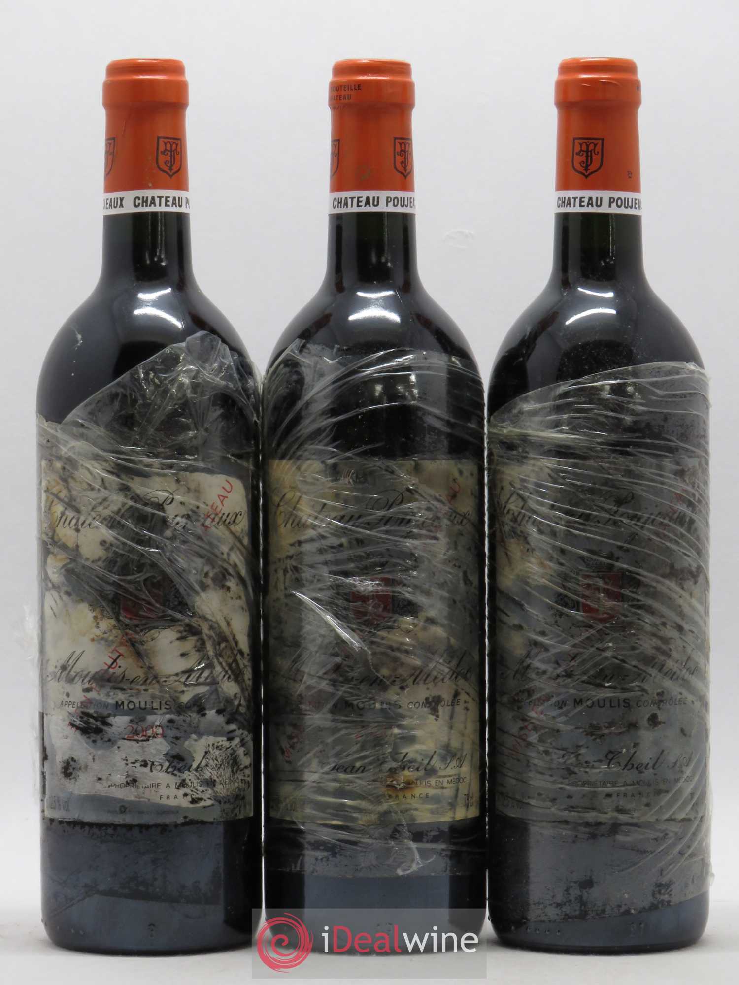 Château Poujeaux 2000 - Lot de 6 bouteilles - 1