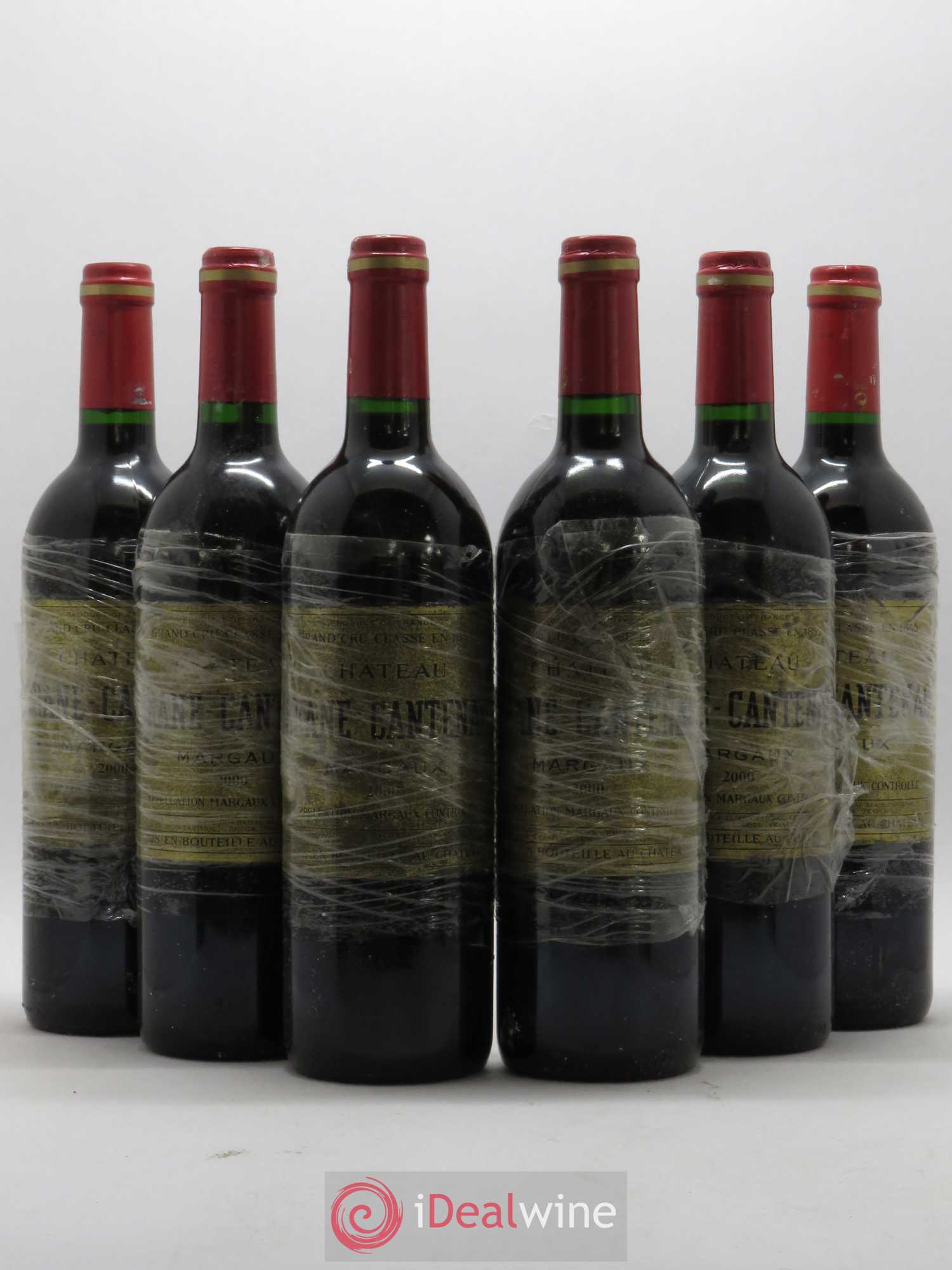 Château Brane Cantenac 2ème Grand Cru Classé 2000 - Lotto di 6 bottiglie - 0