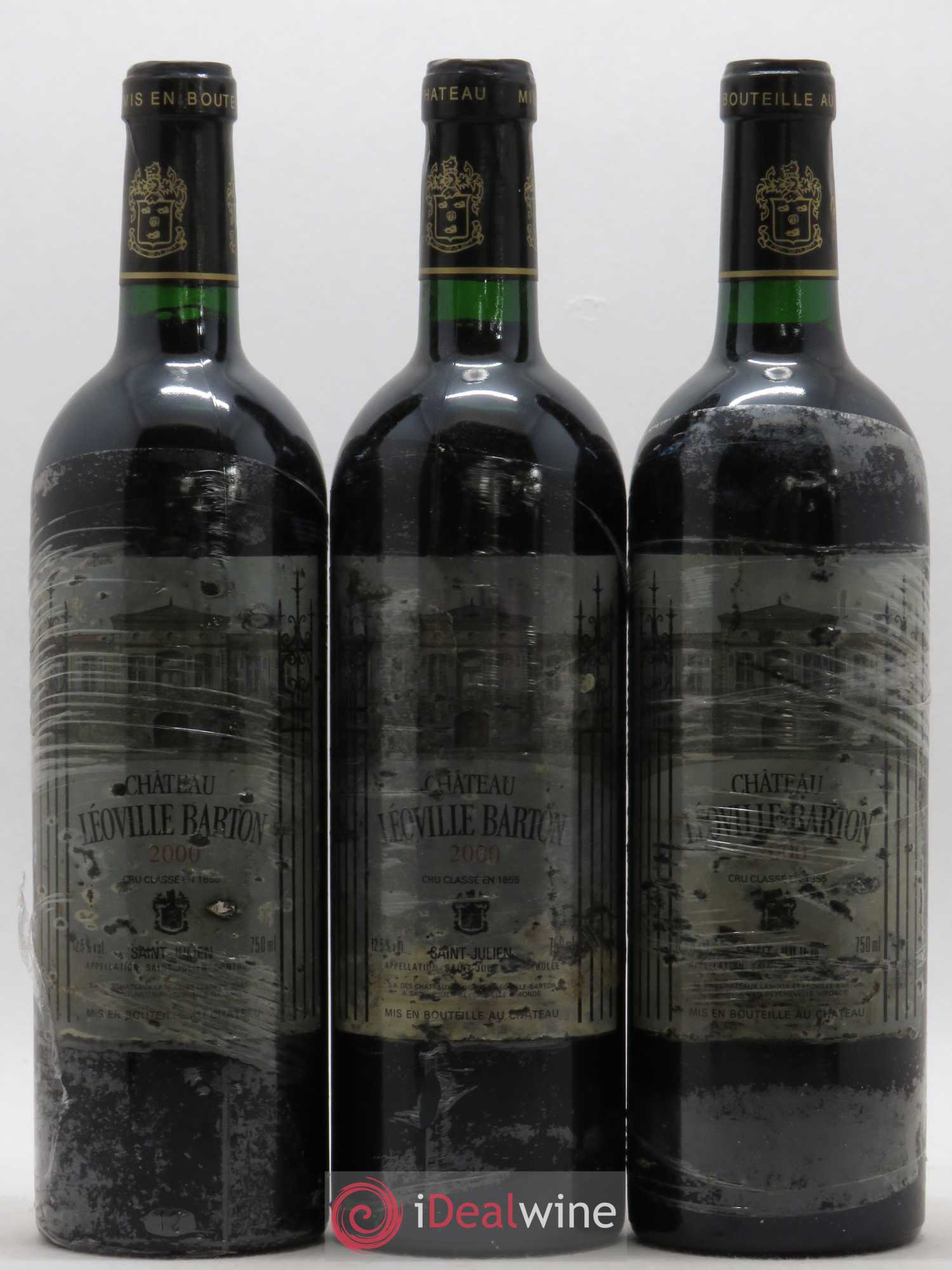 Château Léoville Barton 2ème Grand Cru Classé 2000 - Lot de 6 bouteilles - 1