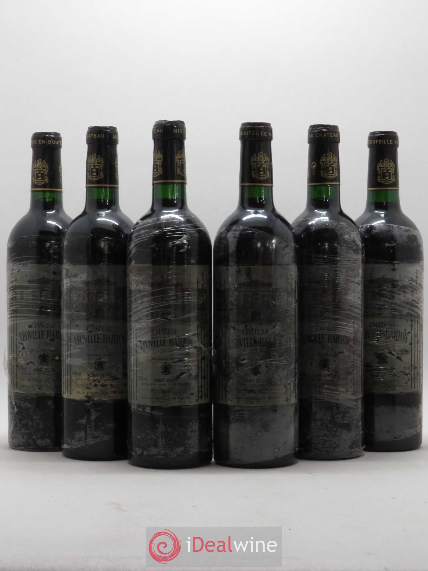 Château Léoville Barton 2ème Grand Cru Classé 2000 - Lot de 6 bouteilles - 0