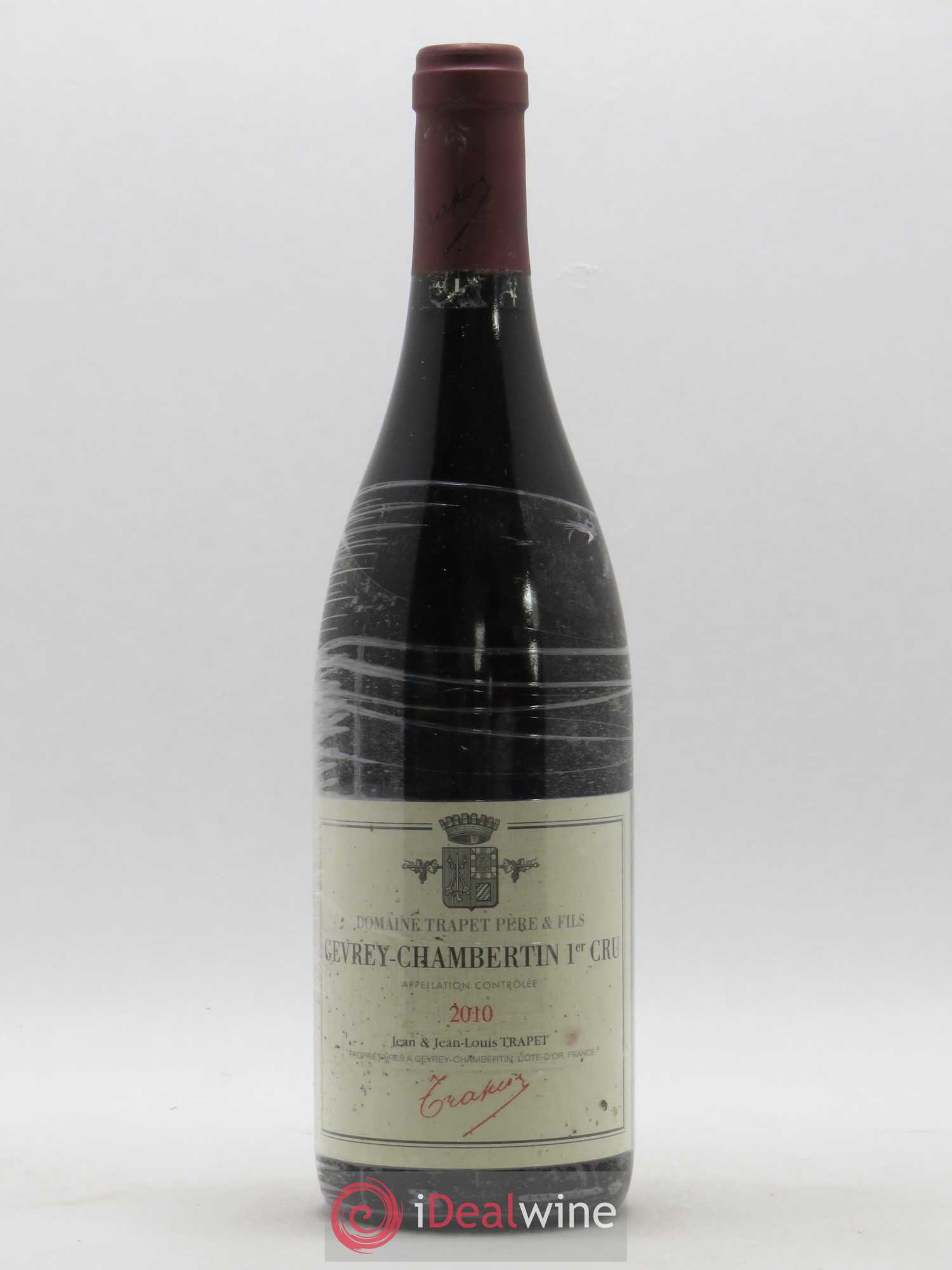 Gevrey-Chambertin 1er Cru Aléa Domaine Trapet 2010 - Lot de 1 bouteille - 0