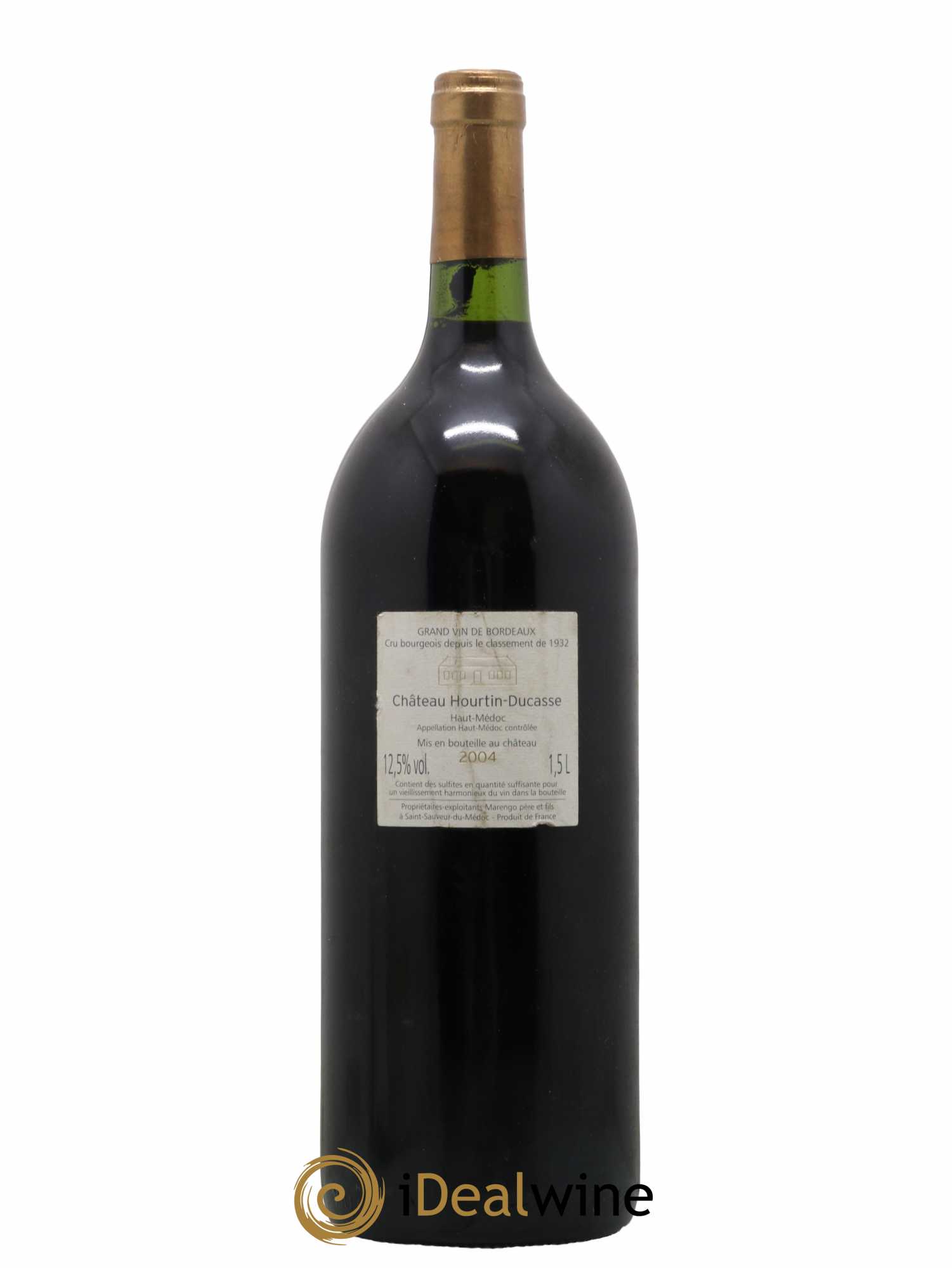 Château Hourtin Ducasse Cru Bourgeois 2004 - Lot de 1 magnum - 1