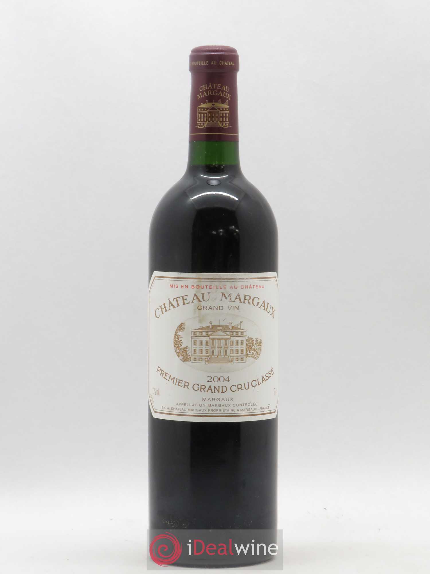 Château Margaux 1er Grand Cru Classé 2004 - Lot de 1 bouteille - 0
