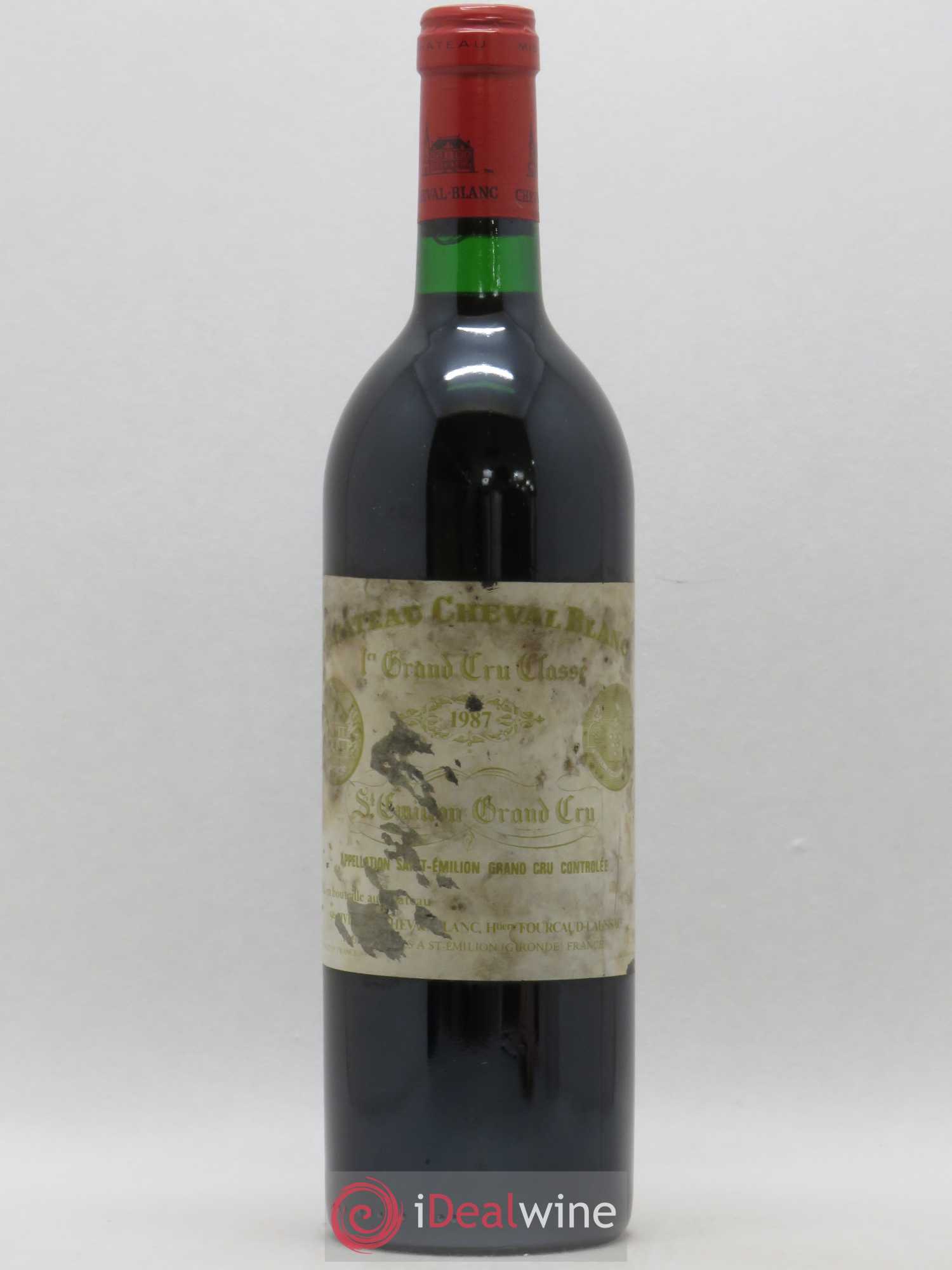 Château Cheval Blanc 1er Grand Cru Classé A 1987 - Lot de 1 bouteille - 0