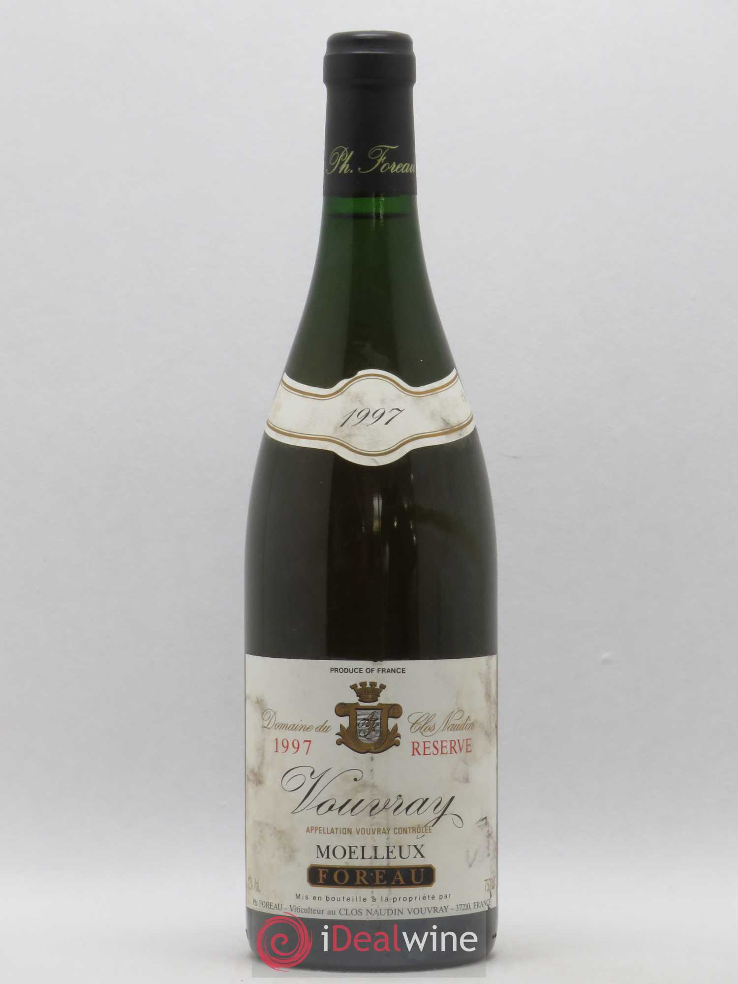 Vouvray Moelleux Réserve Clos Naudin - Philippe Foreau 1997 - Lotto di 1 bottiglia - 0