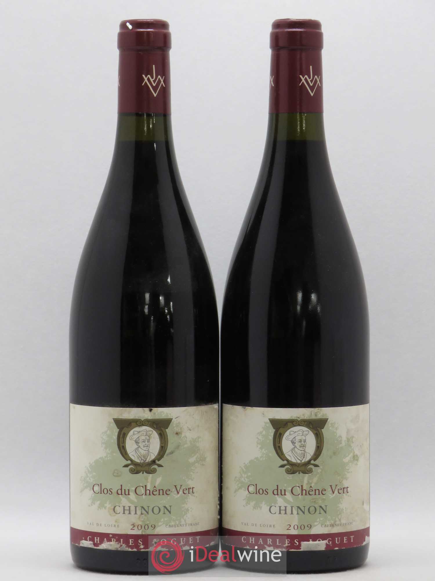 Chinon Clos du Chêne Vert Charles Joguet 2009 - Lot de 2 bouteilles - 0