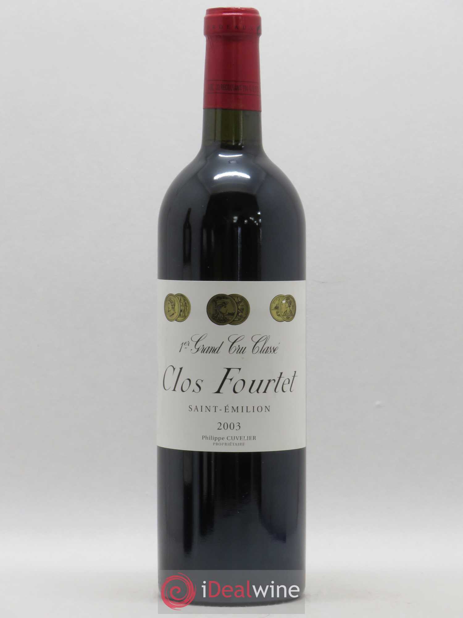 Clos Fourtet 1er Grand Cru Classé B 2003 - Lot de 1 bouteille - 0