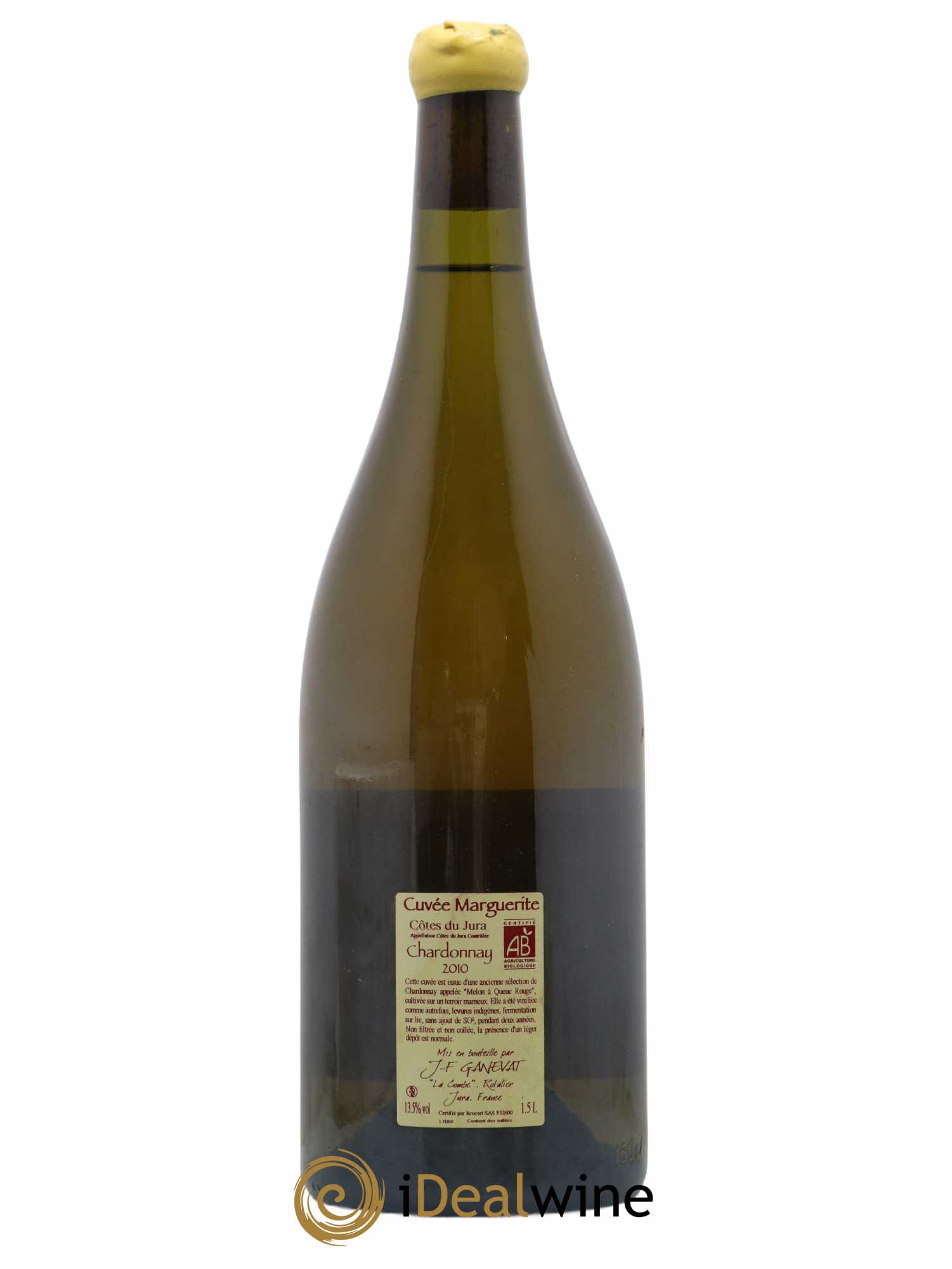 Côtes du Jura Cuvée Marguerite Jean-François Ganevat (Domaine) 2010 - Lot de 1 magnum - 1