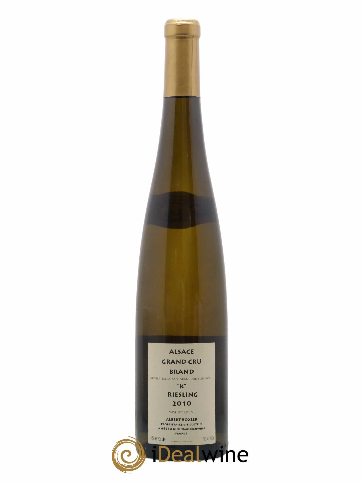 Alsace Riesling Grand Cru Brand Albert Boxler 2010 - Posten von 1 Flasche - 1