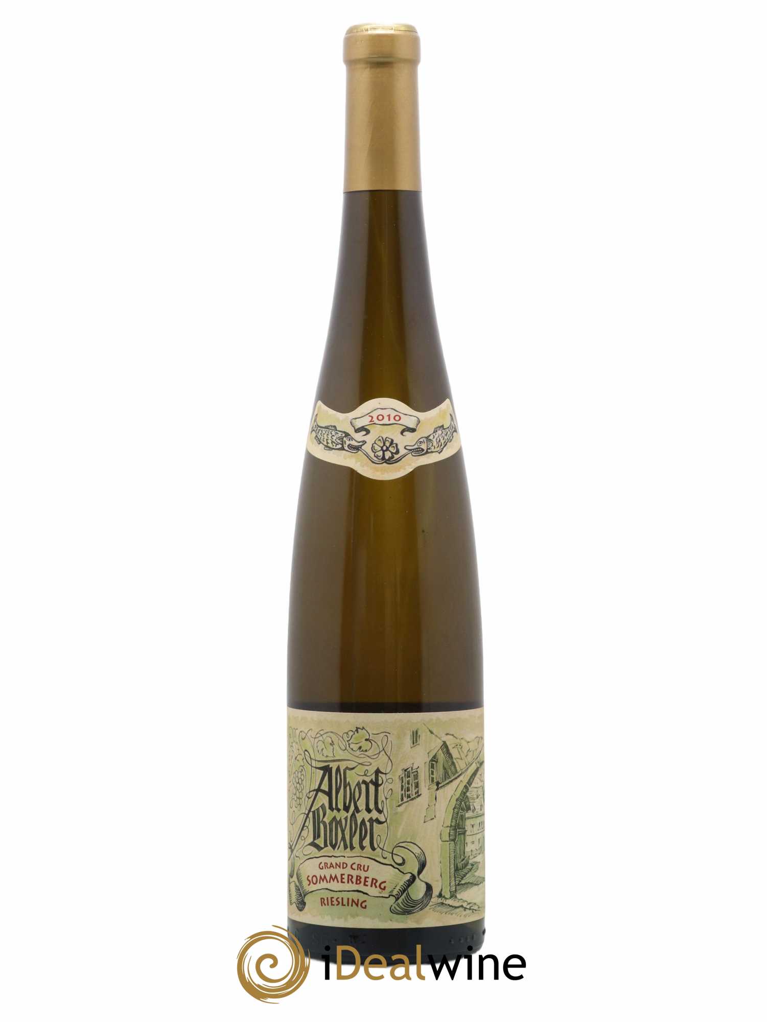 Alsace Riesling Grand Cru Sommerberg Albert Boxler 2010 - Lot de 1 bouteille - 0