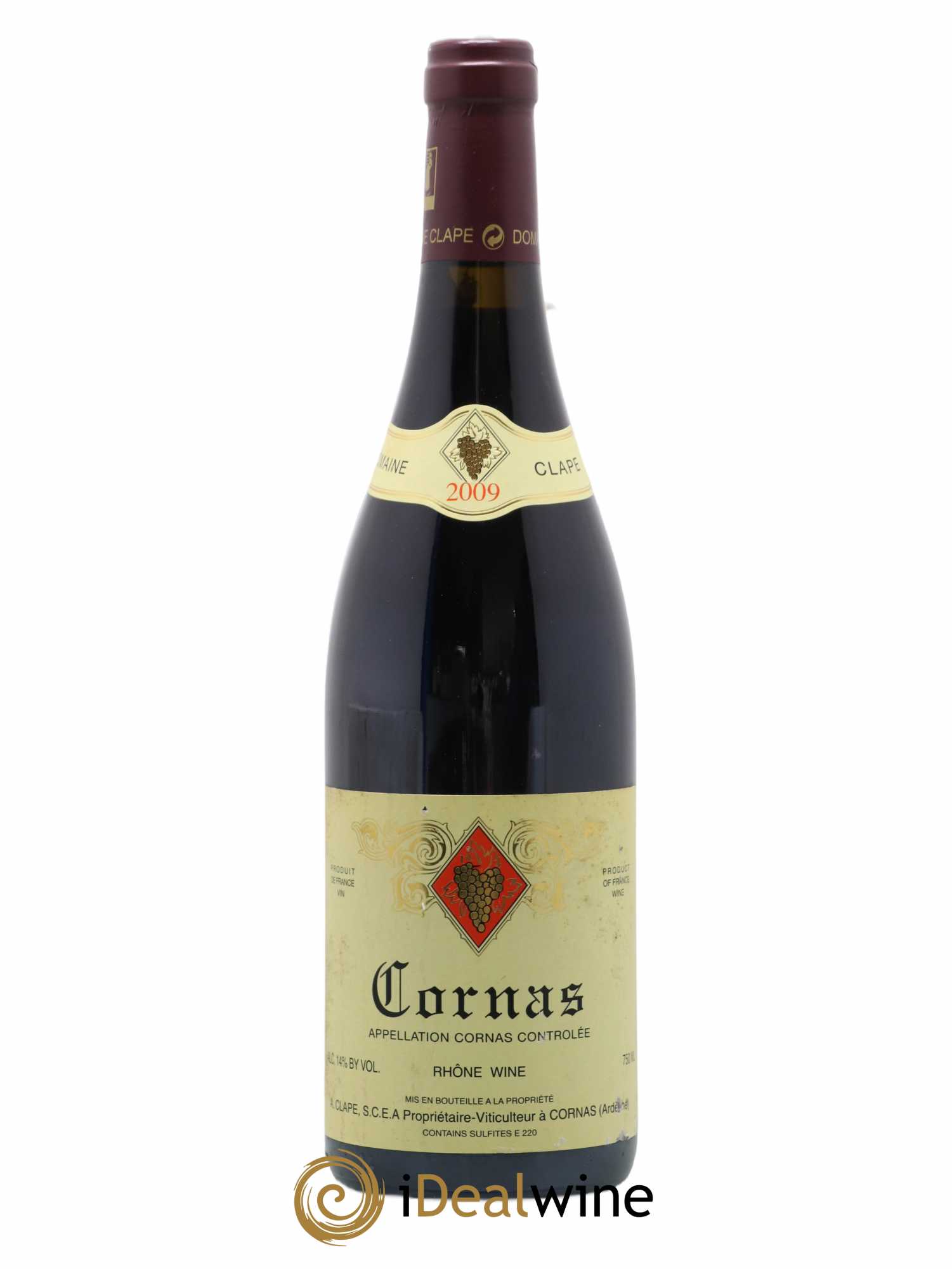 Cornas Auguste Clape 2009 - Lot de 1 bouteille - 0