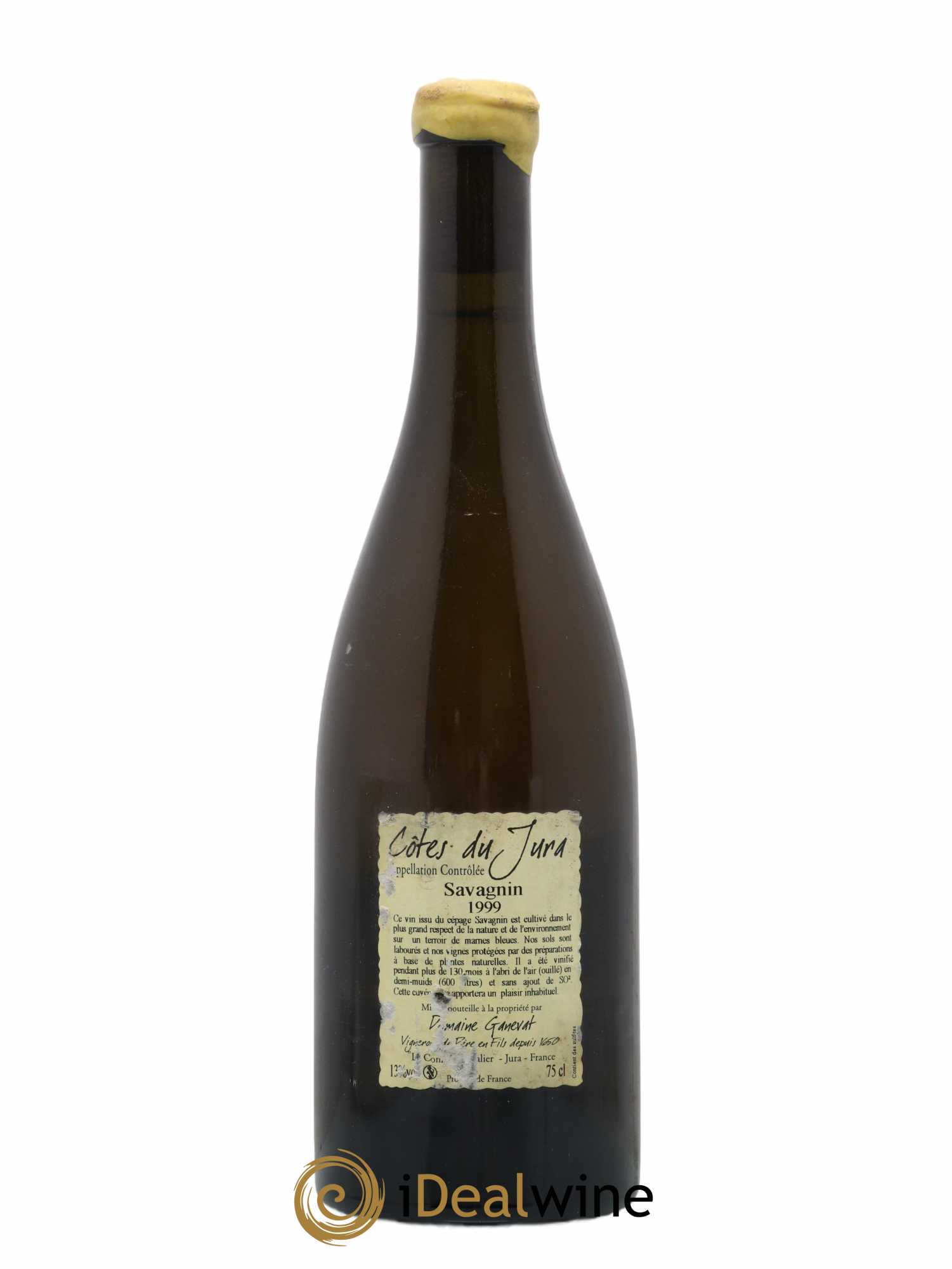 Côtes du Jura Les Vignes de mon Père Jean-François Ganevat (Domaine) 1999 - Lot de 1 bouteille - 1