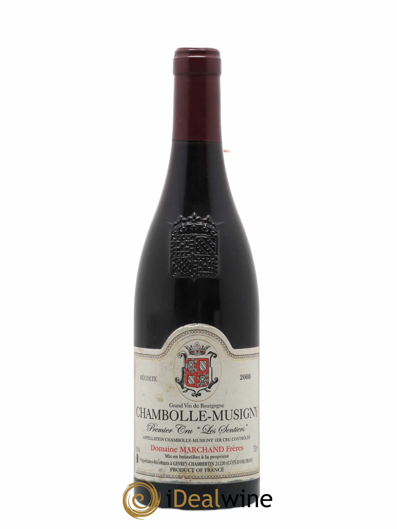 Chambolle-Musigny 1er Cru 1er Cru Les Sentiers Marchand Freres 2008 - Posten von 1 Flasche - 0