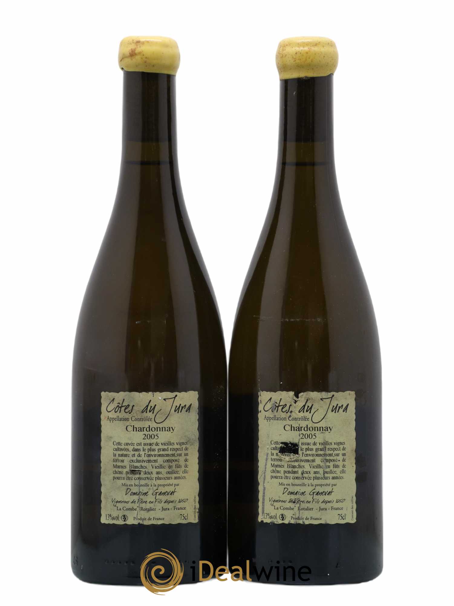 Côtes du Jura Les Grands Teppes Vieilles Vignes Jean-François Ganevat (Domaine) 2005 - Lot de 2 bouteilles - 1