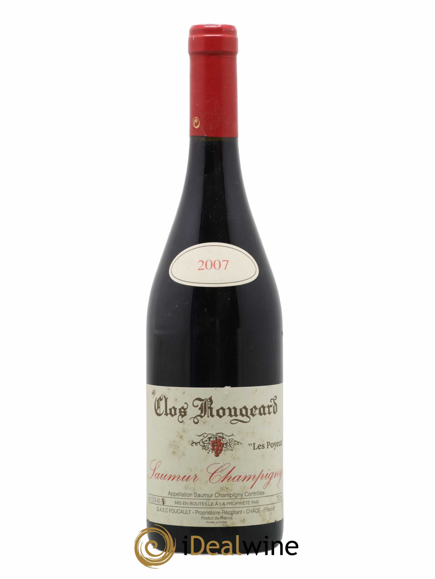 Saumur-Champigny Les Poyeux Clos Rougeard Les Poyeux Domaine Closard 2007 - Posten von 1 Flasche - 0