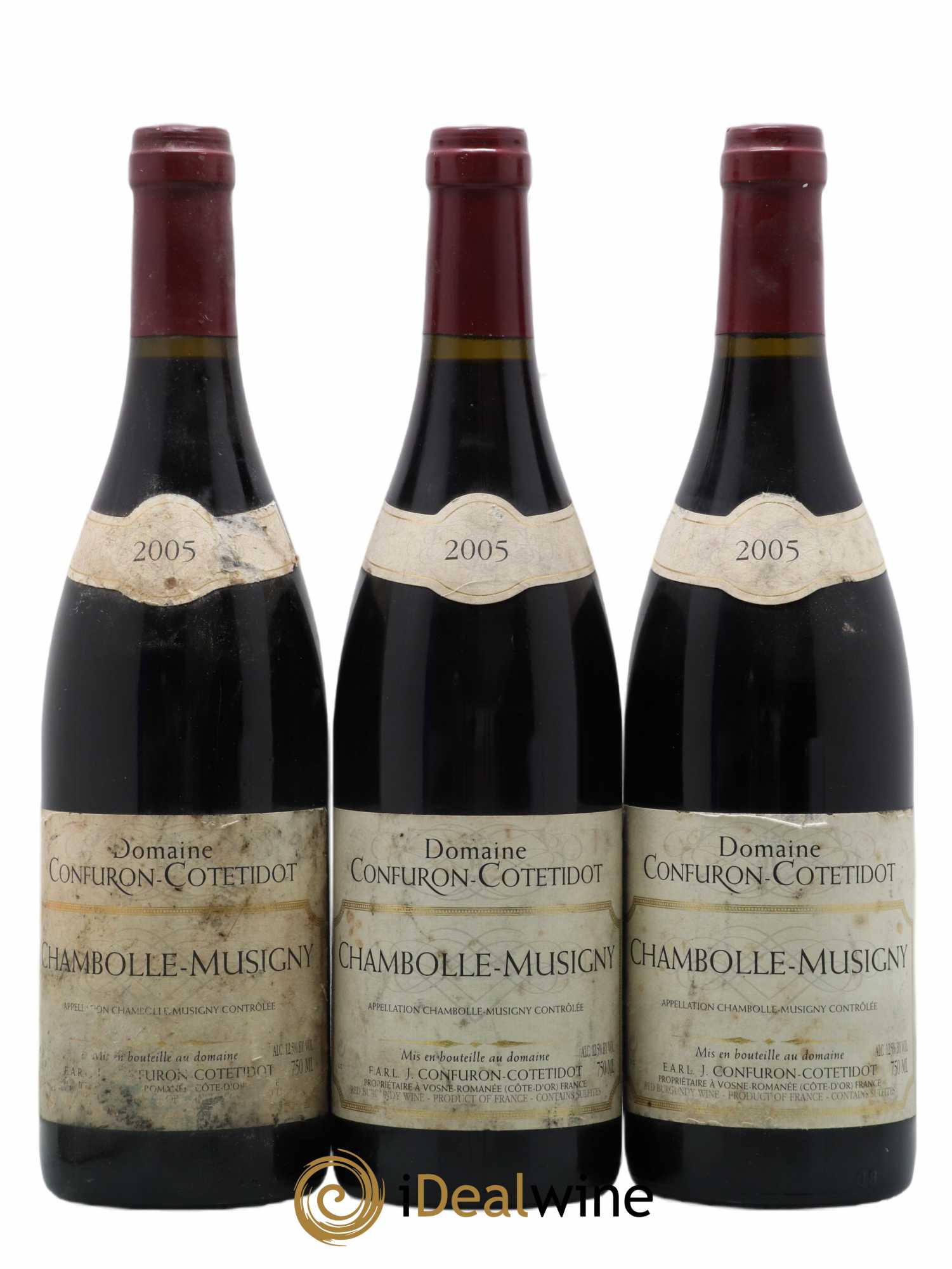 Chambolle-Musigny Confuron-Cotetidot 2005 - Lot de 3 bouteilles - 0