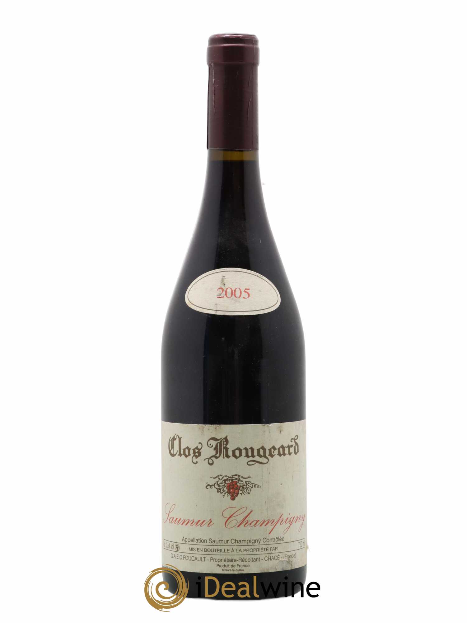 Saumur-Champigny Clos Rougeard Le Clos Domaine Closard 2005 - Lot of 1 bottle - 0