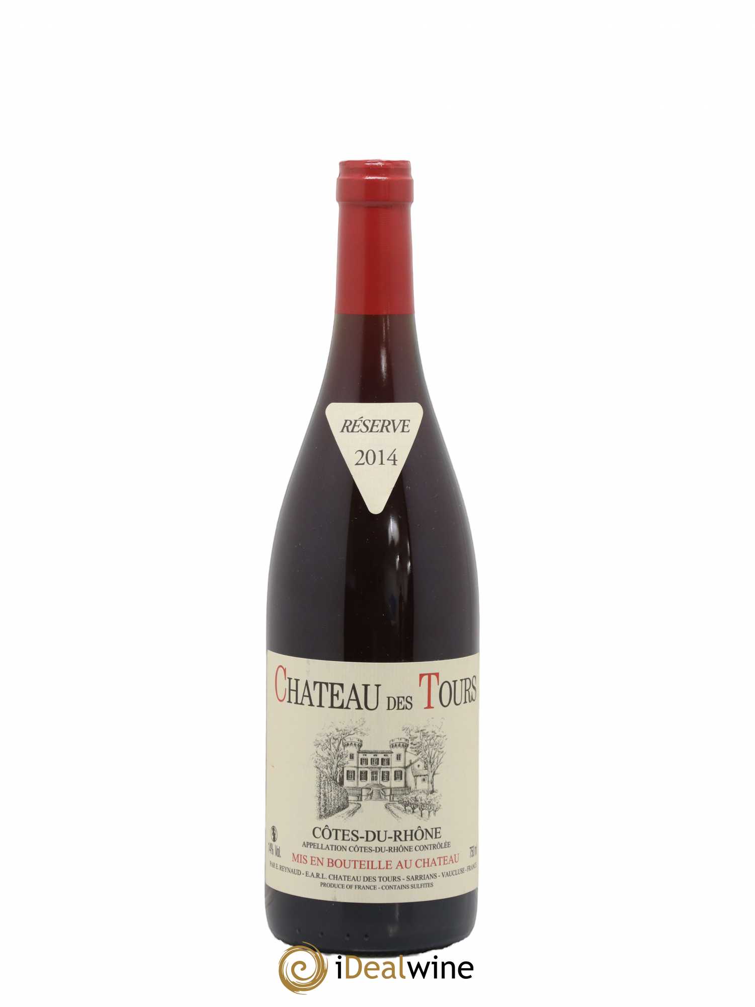 Côtes-du-Rhône Château des Tours Emmanuel Reynaud 2014 - Lot de 1 bouteille - 0