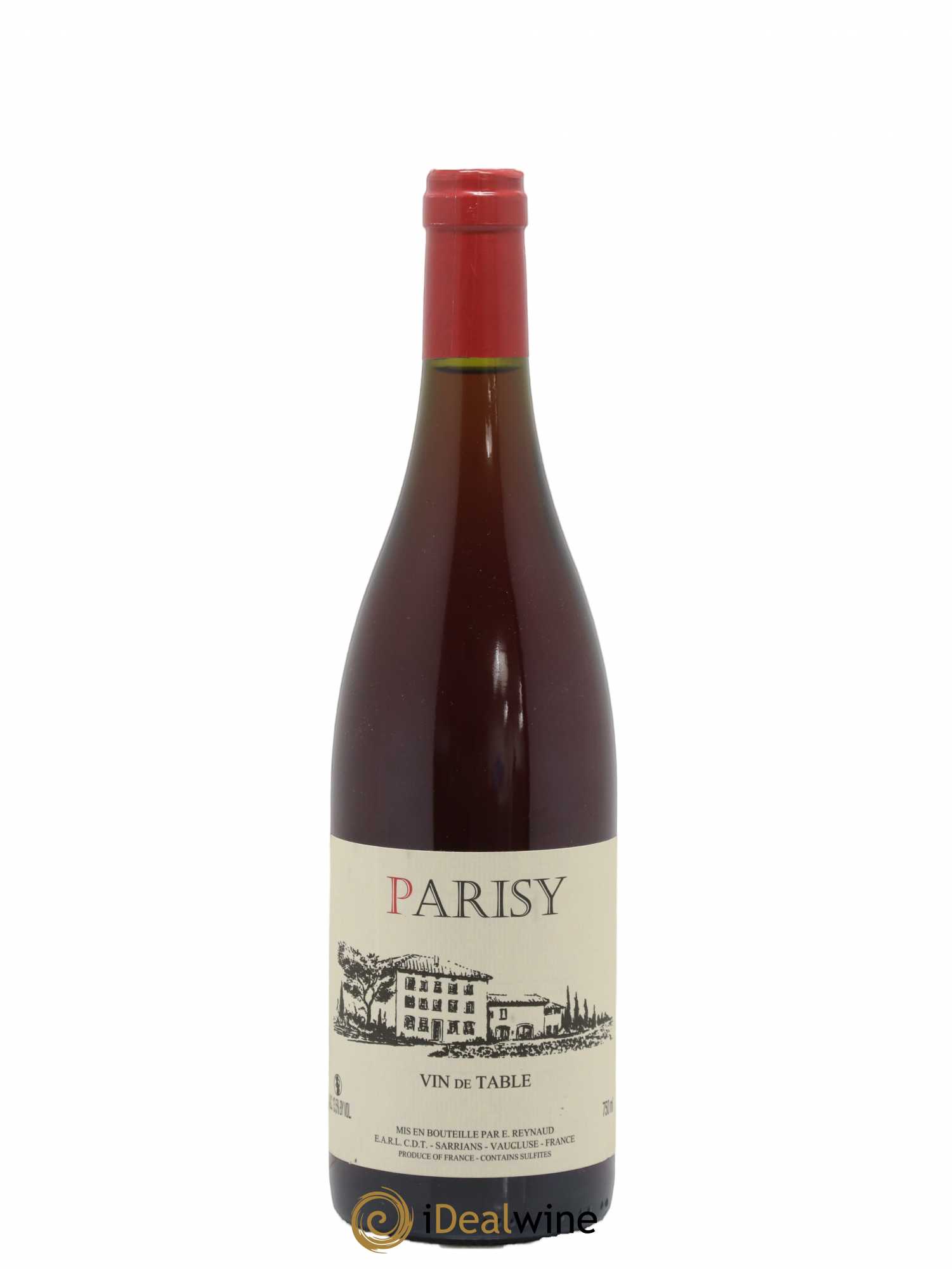 Vin de Table Parisy Emmanuel Reynaud - Lot de 1 bouteille - 0