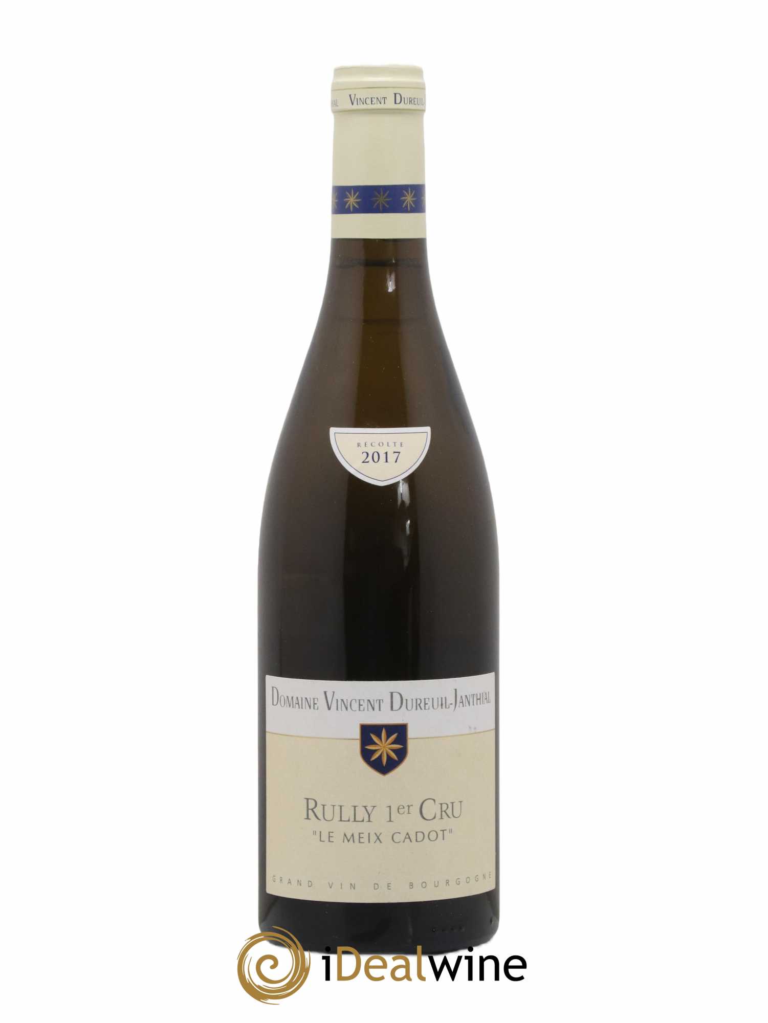 Rully 1er Cru Le Meix Cadot Vincent Dureuil-Janthial 2017 - Lot de 1 bouteille - 0