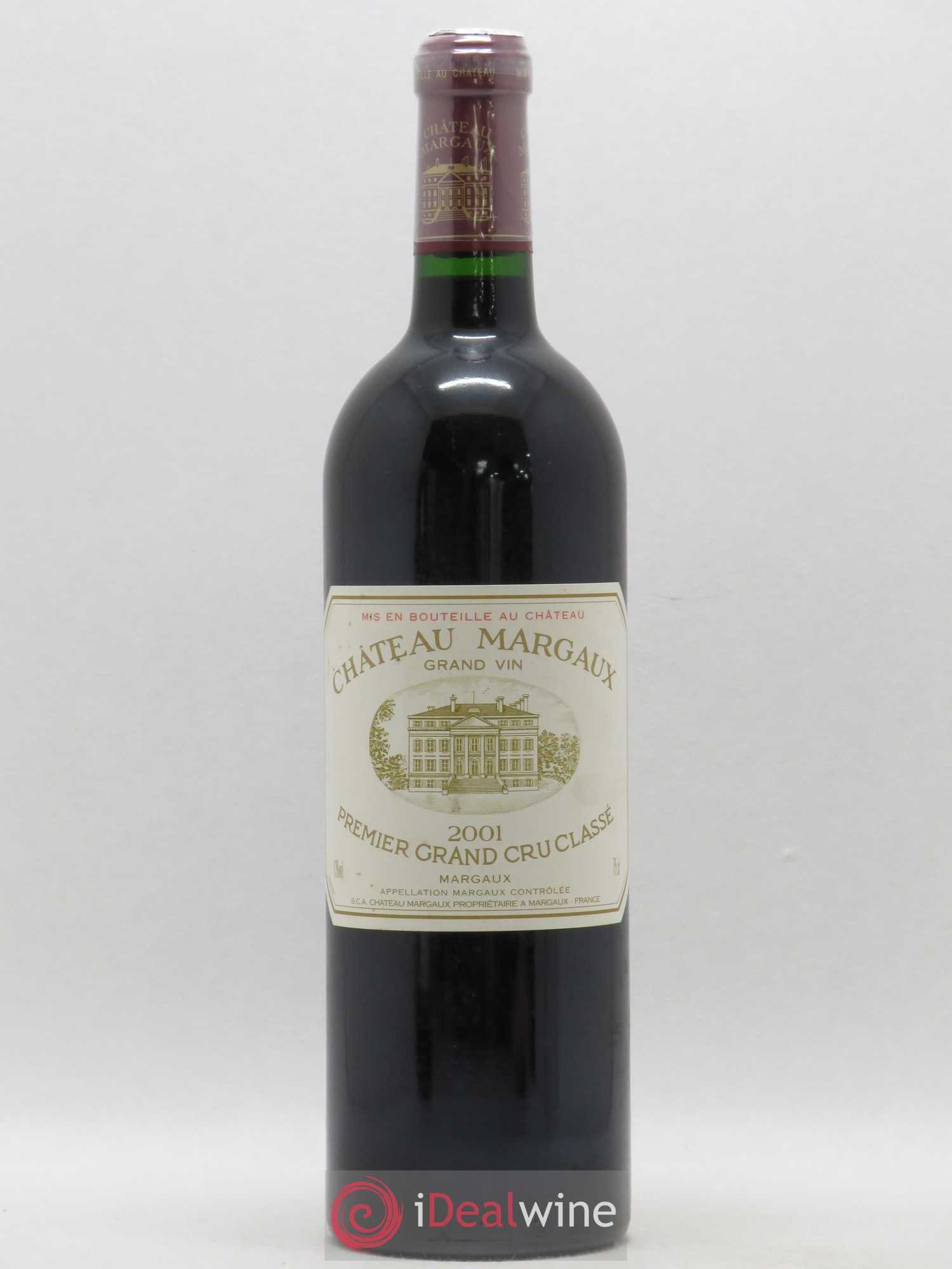 Château Margaux 1er Grand Cru Classé 2001 - Lot de 1 bouteille - 0
