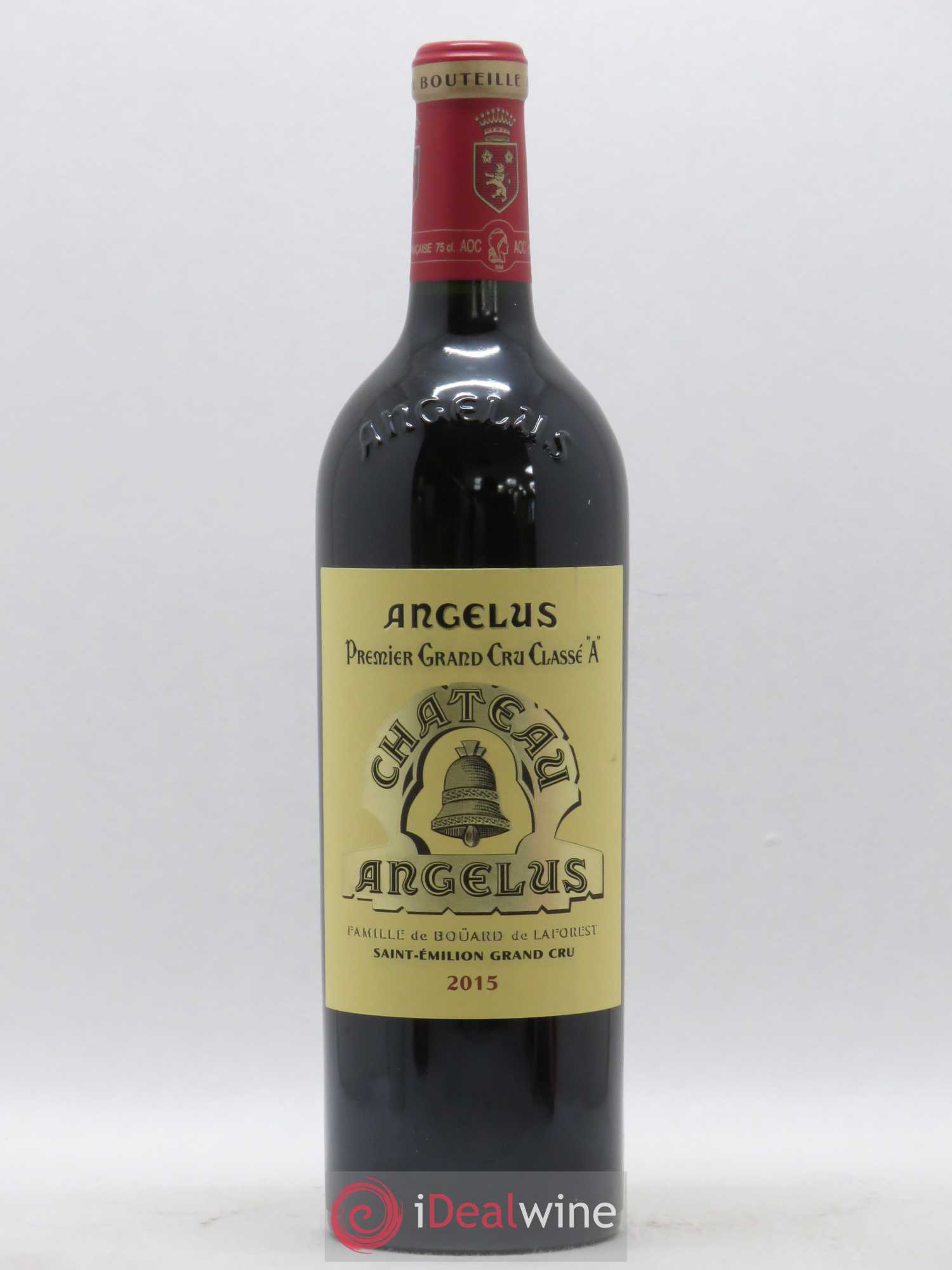 Château Angélus 1er Grand Cru Classé A 2015 - Lot de 1 bouteille - 0