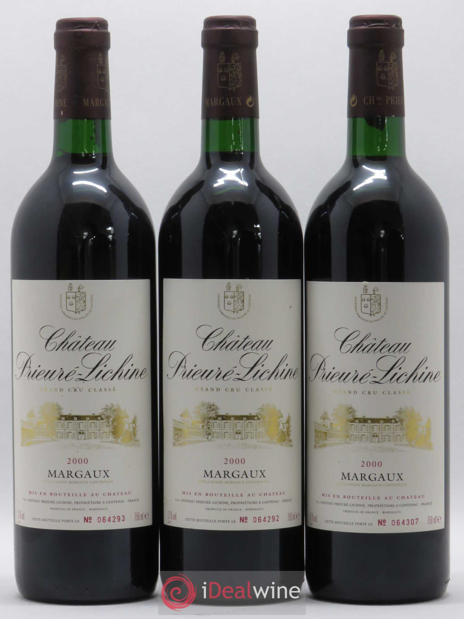 Château Prieuré Lichine 4ème Grand Cru Classé 2000 - Lot de 6 bouteilles - 2