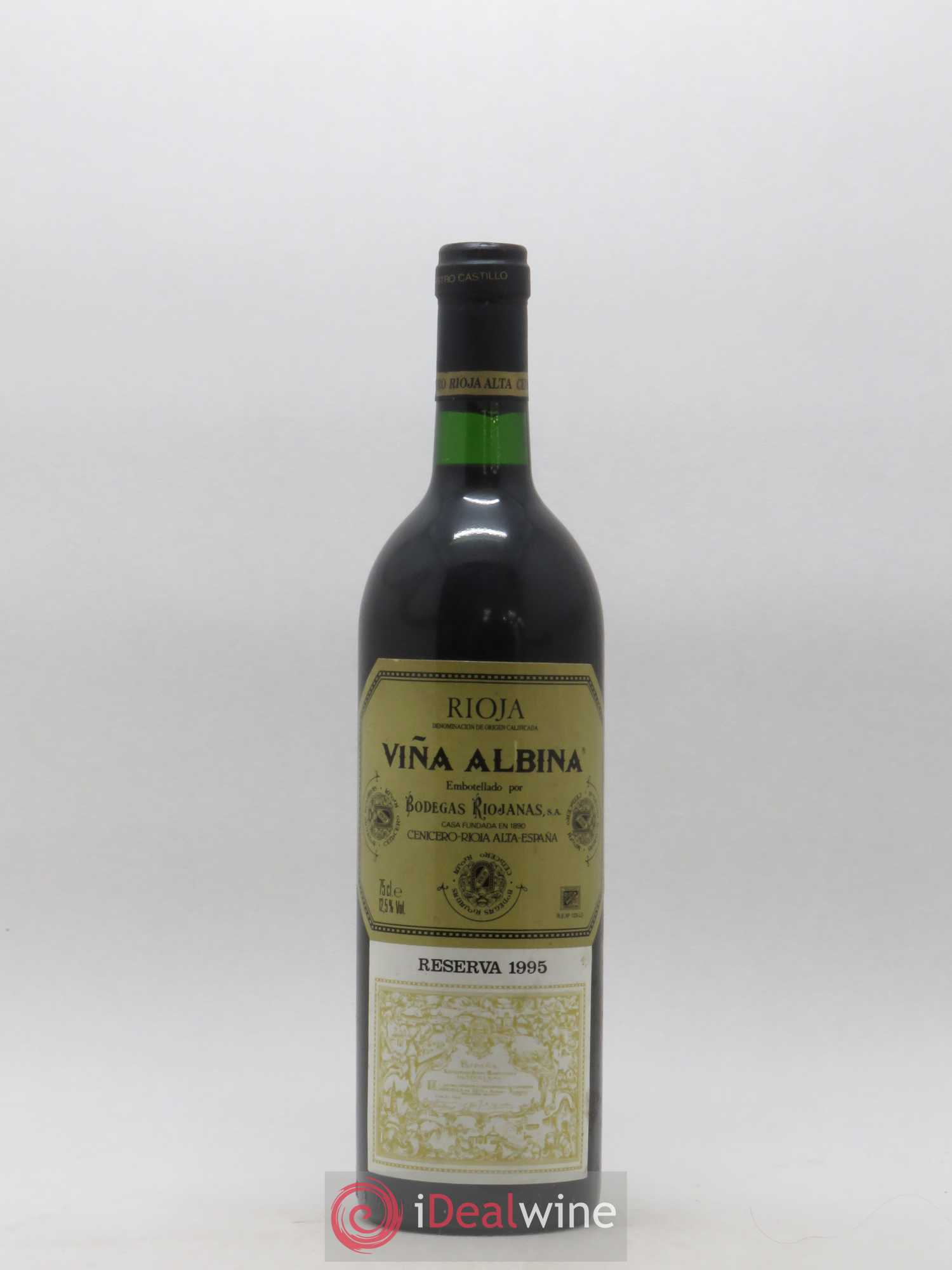 Rioja DOCA Vina Albina Reserva 1995 - Lot de 1 bouteille - 0