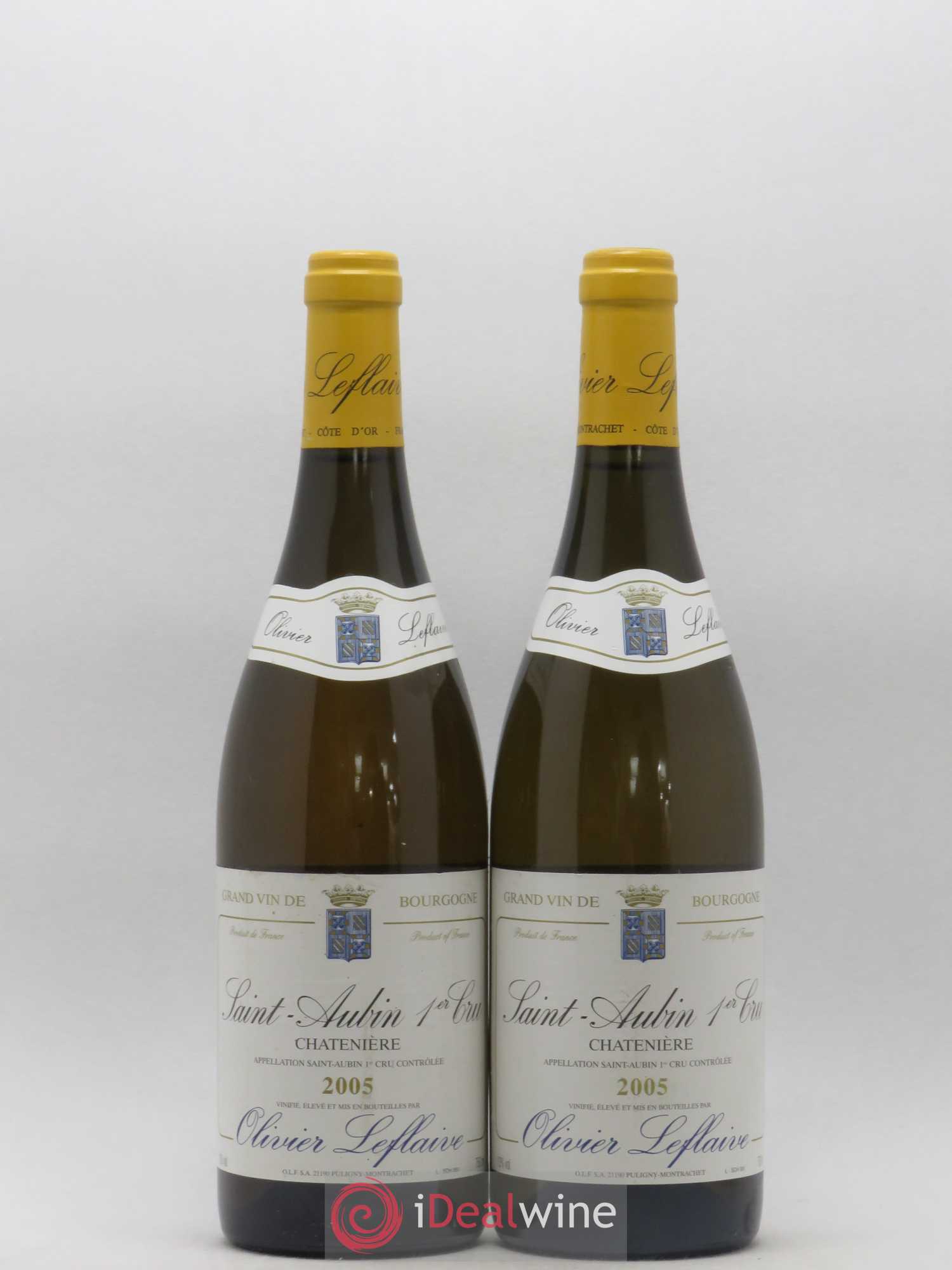 Saint-Aubin 1er Cru Chatenière Olivier Leflaive 2005 - Posten von 2 Flaschen - 0