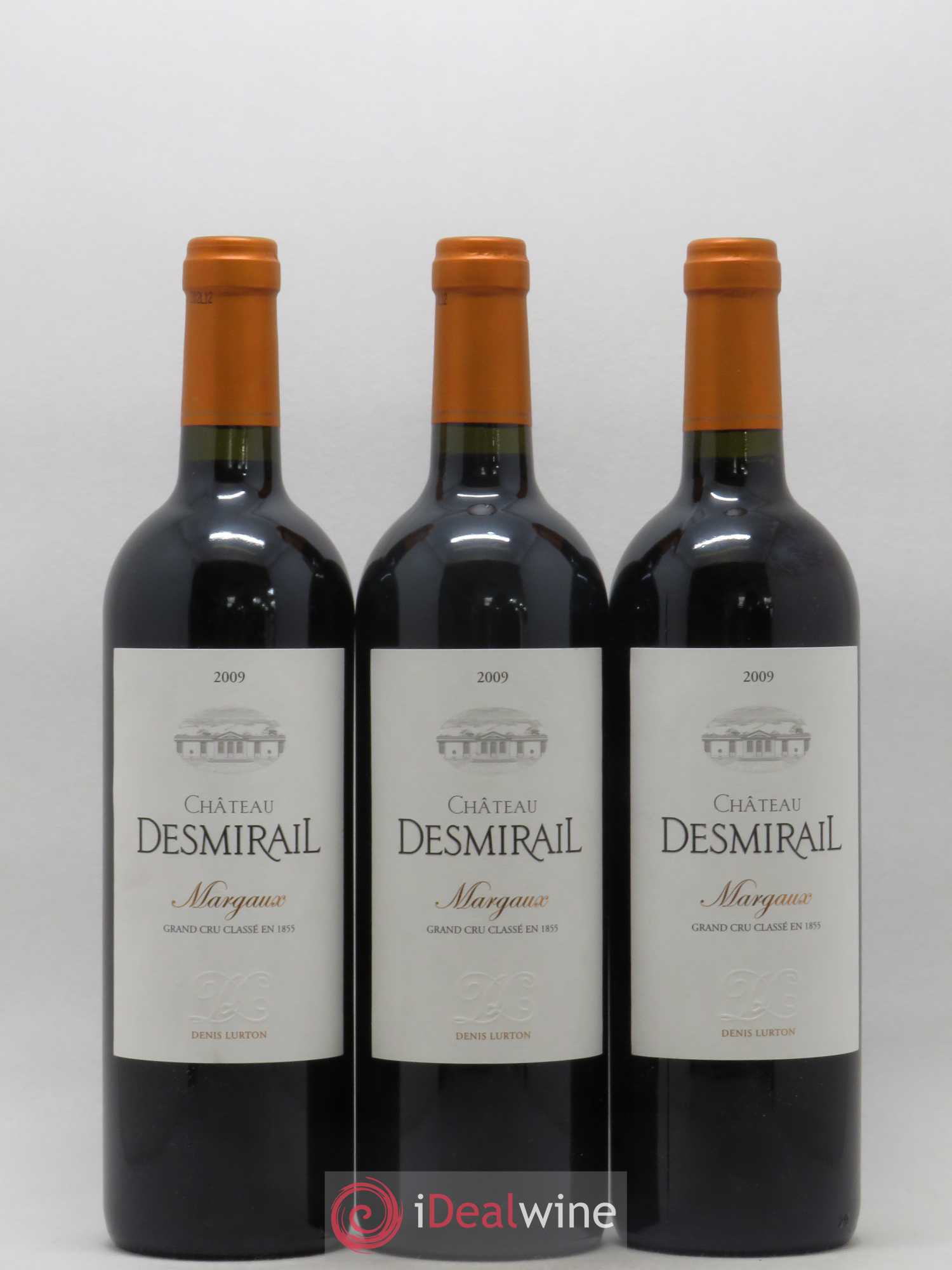 Château Desmirail 3ème Grand Cru Classé 2009 - Lot de 3 bouteilles - 0