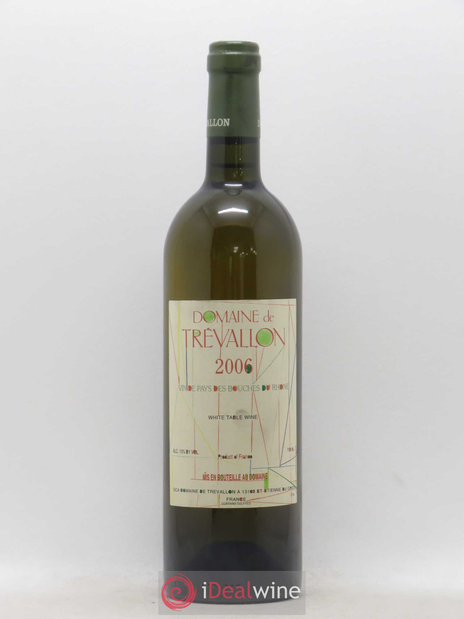 VDP Bouches du Rhône Trévallon (Domaine de) Eloi Dürrbach 2006 - Lot de 1 bouteille - 0