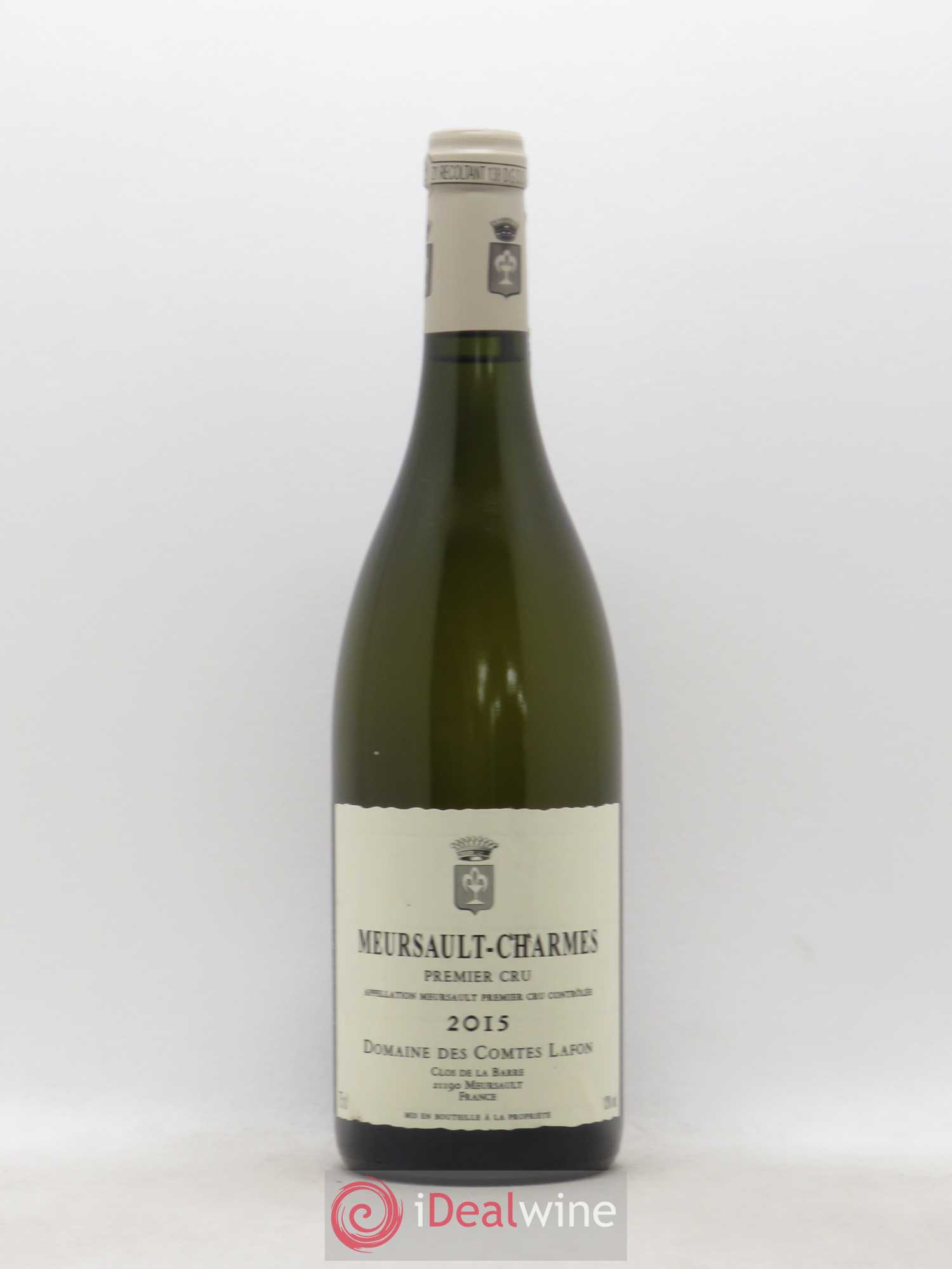 Meursault 1er Cru Charmes Comtes Lafon (Domaine des) 2015 - Lot de 1 bouteille - 0
