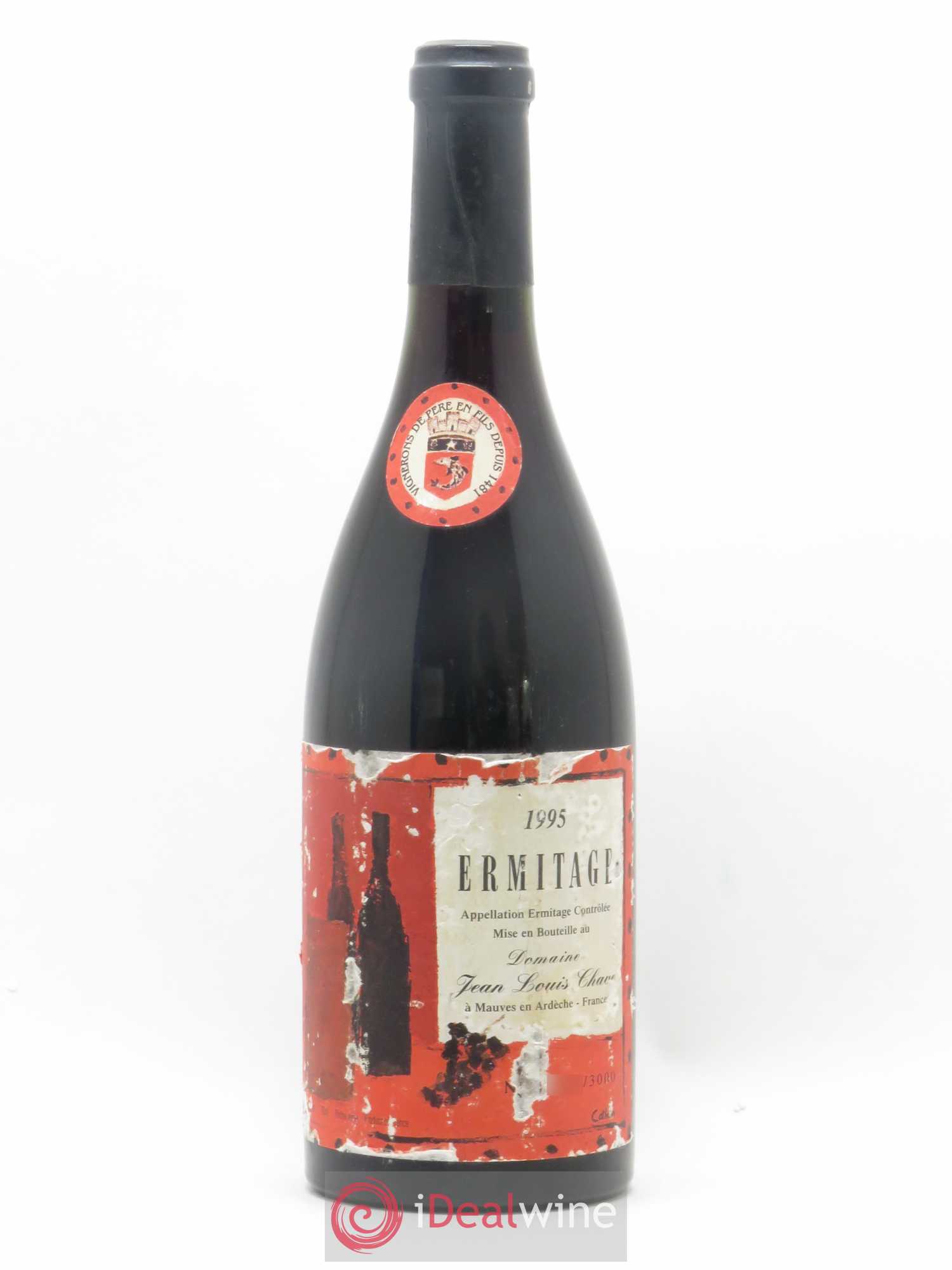 Hermitage Ermitage Cuvée Cathelin Jean-Louis Chave 1995 - Lot de 1 bouteille - 0