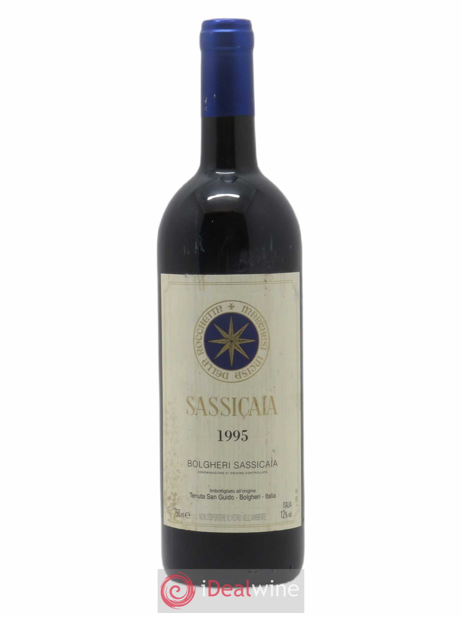 Bolgheri DOC Sassicaia Tenuta San Guido 1995 - Lot de 1 bouteille - 0