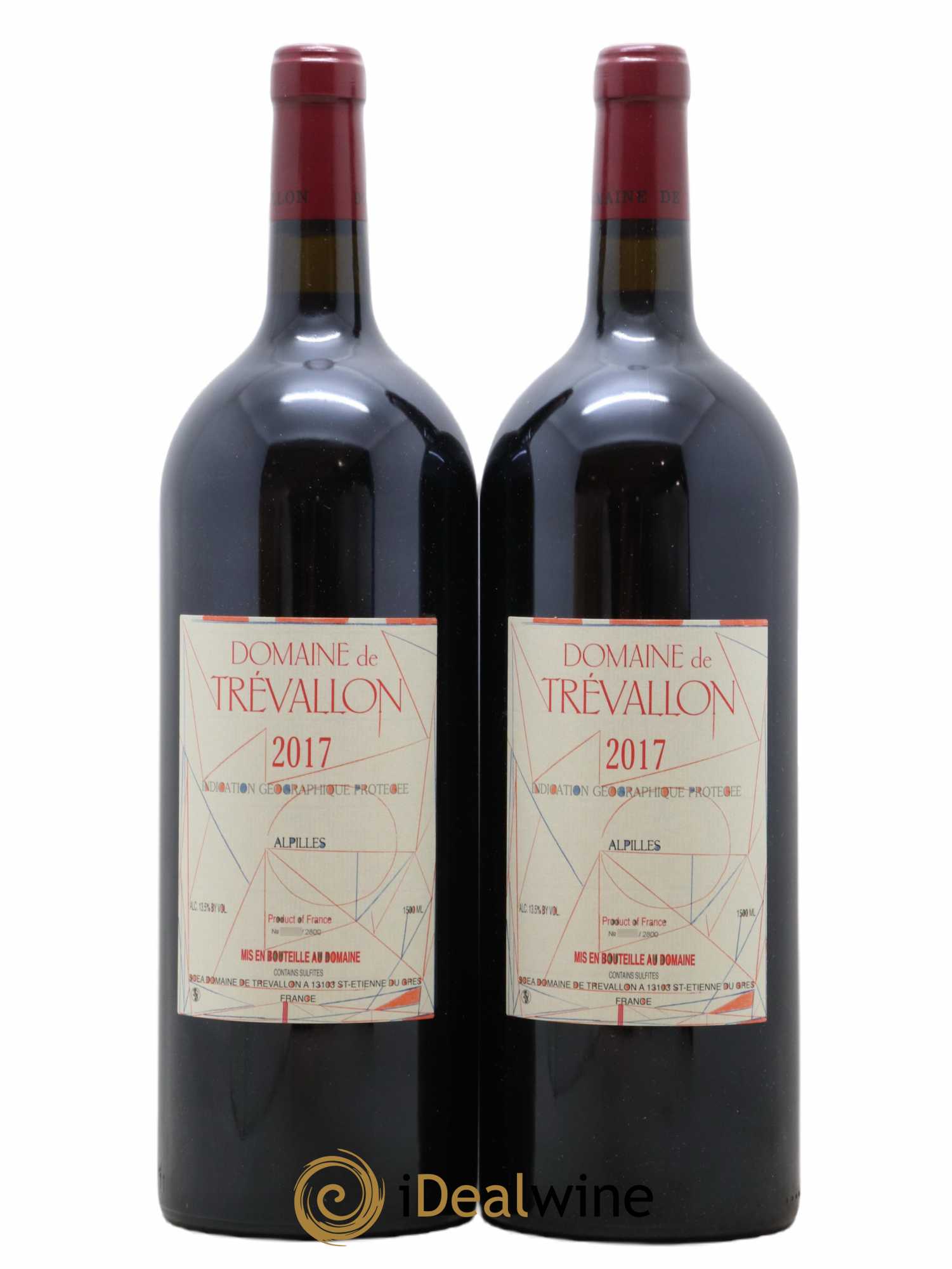 Alpilles Trévallon (Domaine de) Eloi Dürrbach 2017 - Lot de 2 magnums - 0