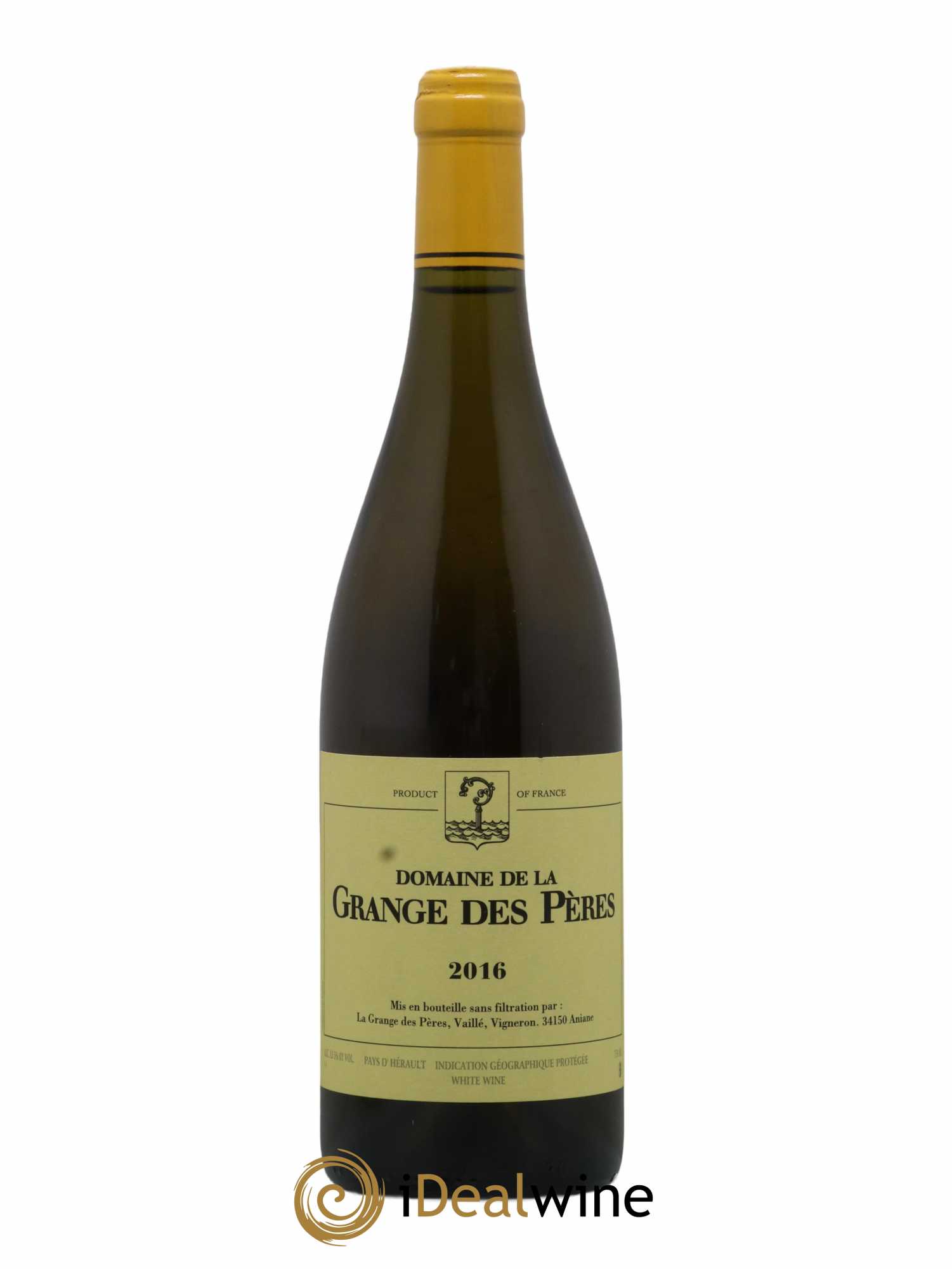 Pays d'Hérault Grange des Pères Laurent Vaillé 2016 - Lot de 1 bouteille - 0