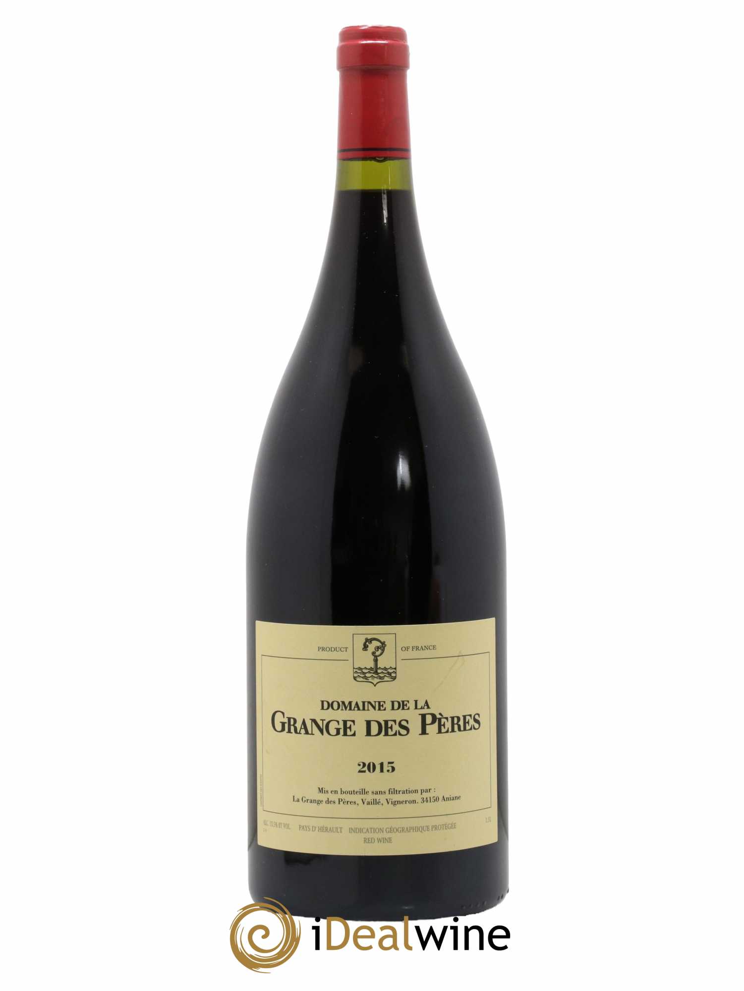 Pays d'Hérault Grange des Pères Laurent Vaillé 2015 - Lot de 1 magnum - 0